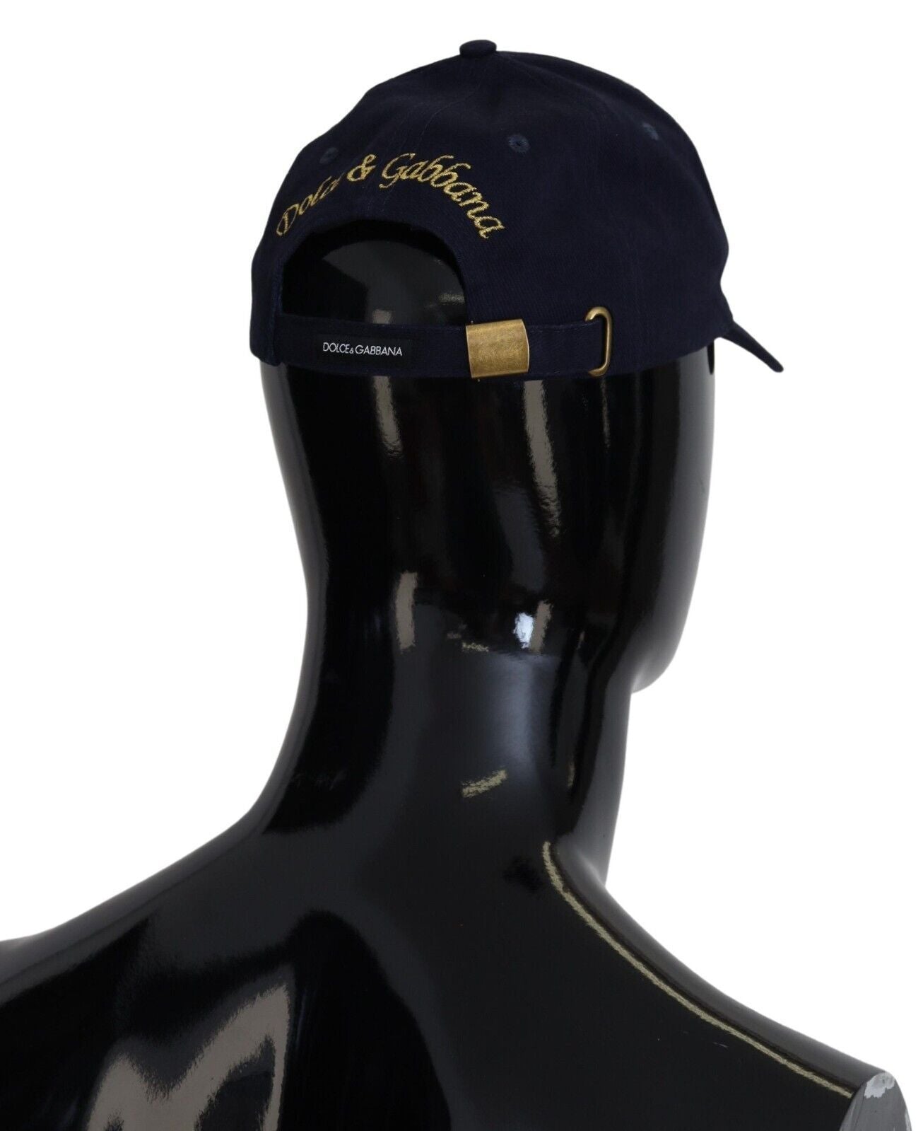 Dolce & Gabbana Elegant Dark Blue Baseball Cap