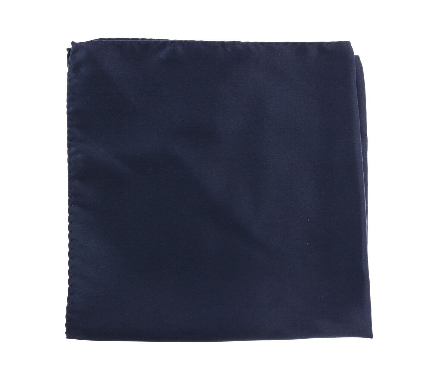 Dolce & Gabbana Blue 100% Silk Square Men Handkerchief Scarf