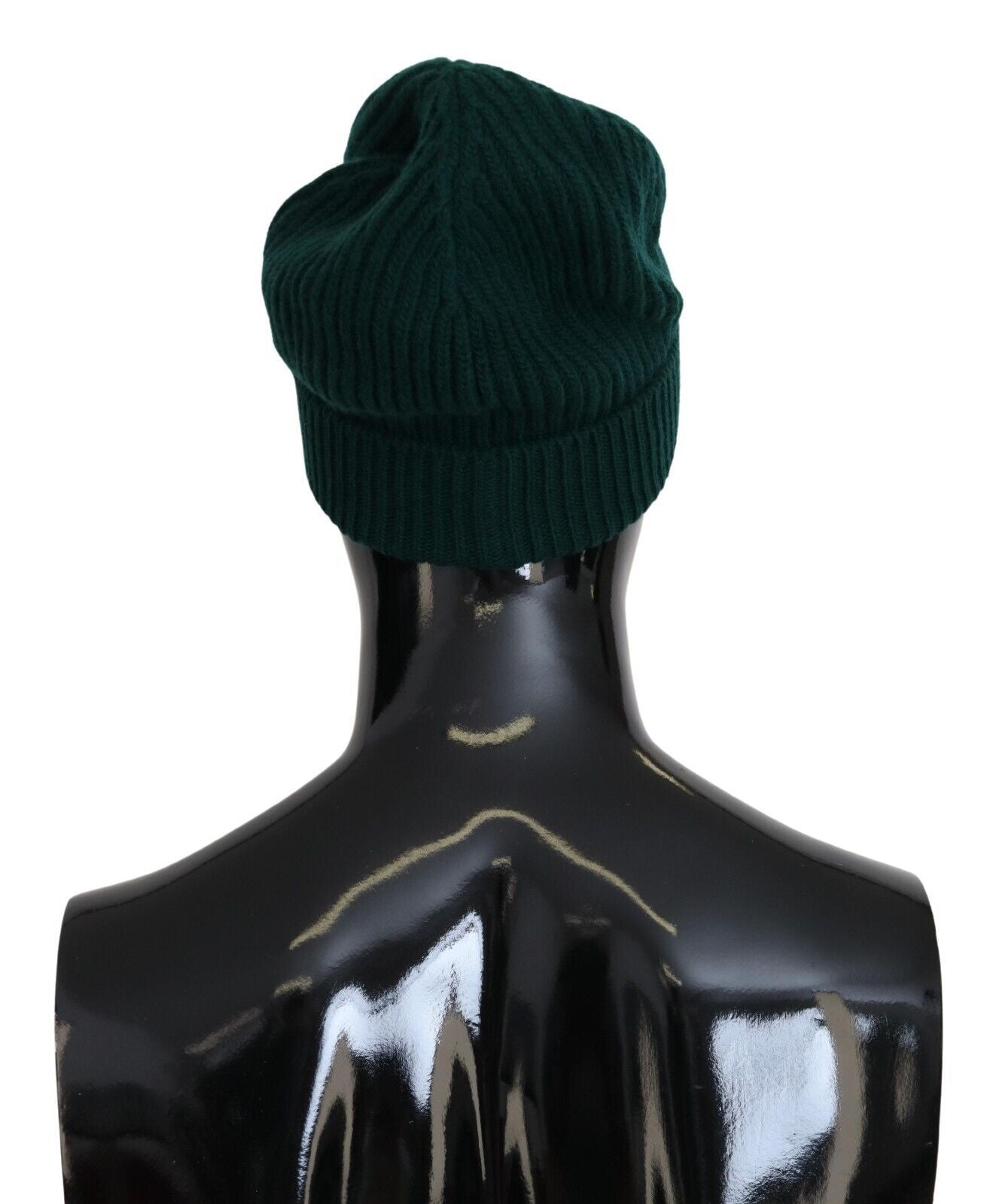 Dolce & Gabbana Exquisite Virgin Wool Beanie in Luxe Green