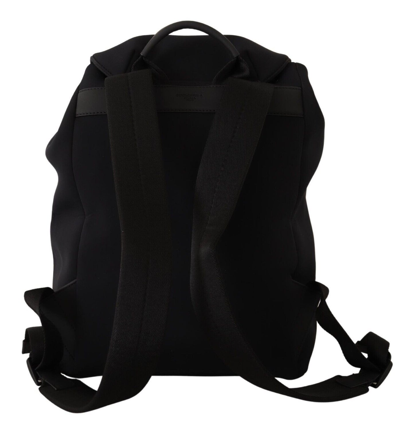 Dolce & Gabbana Sleek Black Neoprene Men's Backpack