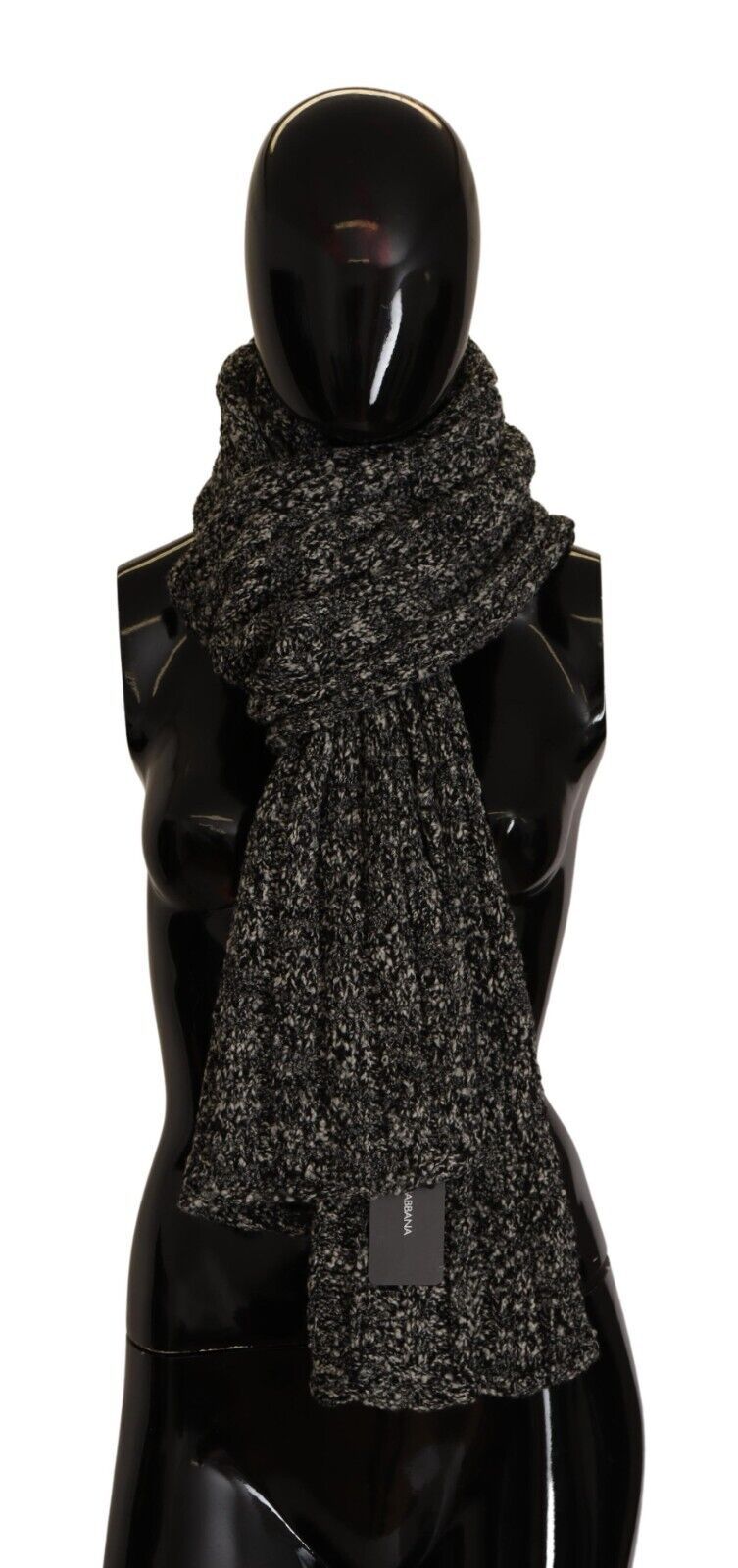 Dolce & Gabbana Elegant Virgin Wool Blend Knitted Shawl