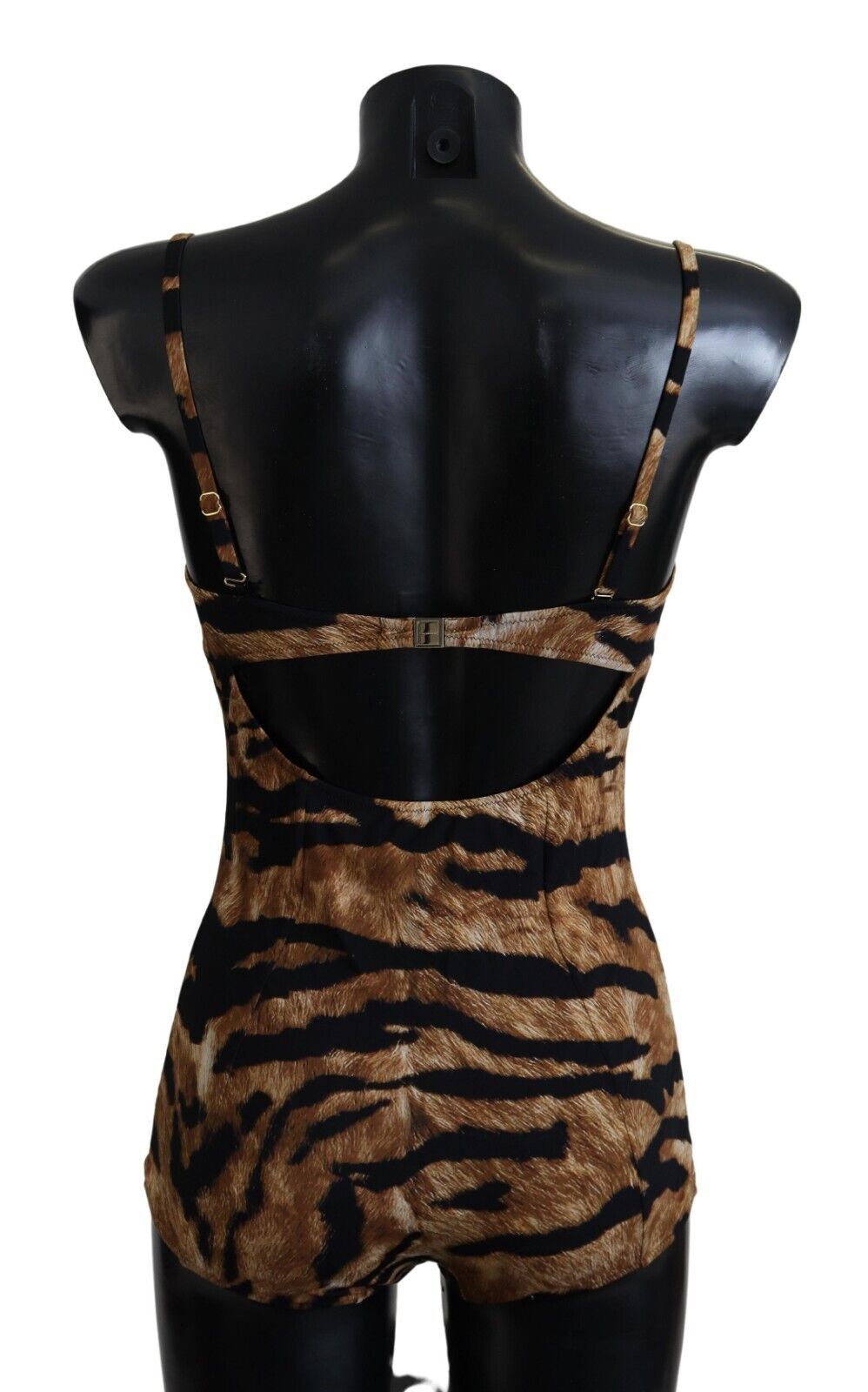 Dolce & Gabbana Elegant Leopard Print One-Piece Swimsuit