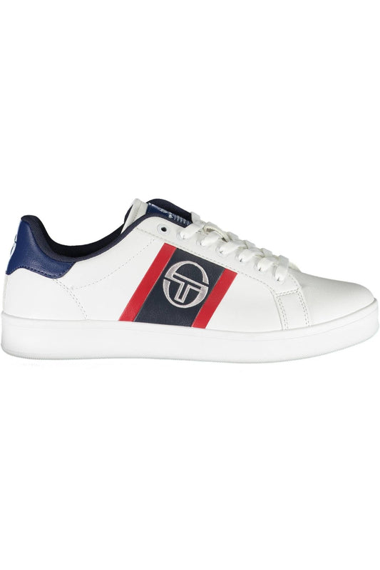 Sergio Tacchini Sleek White Lace-Up Sports Sneakers