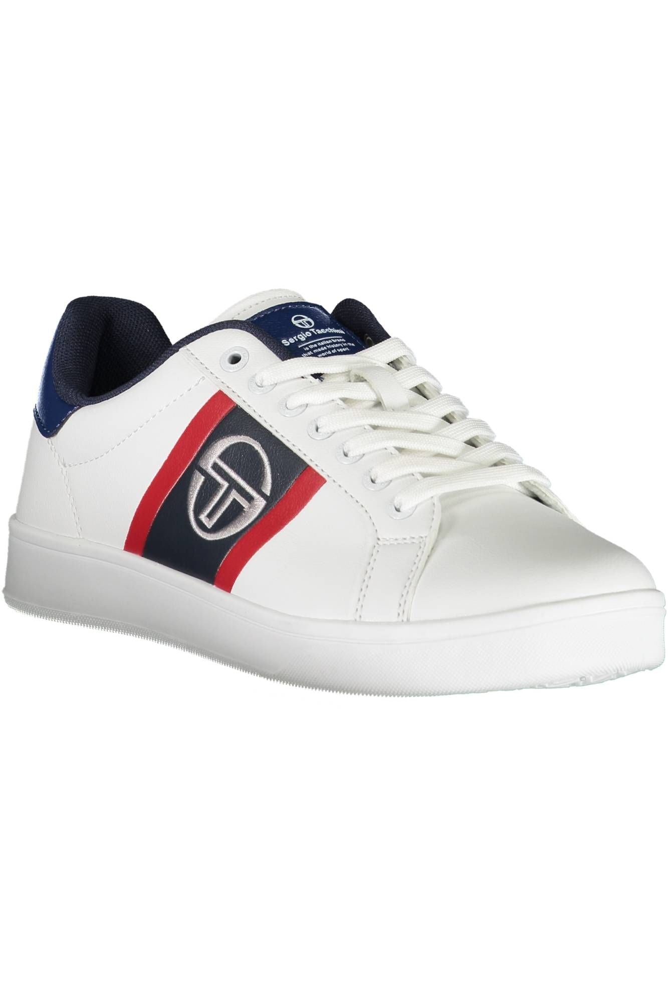 Sergio Tacchini Sleek White Lace-Up Sports Sneakers