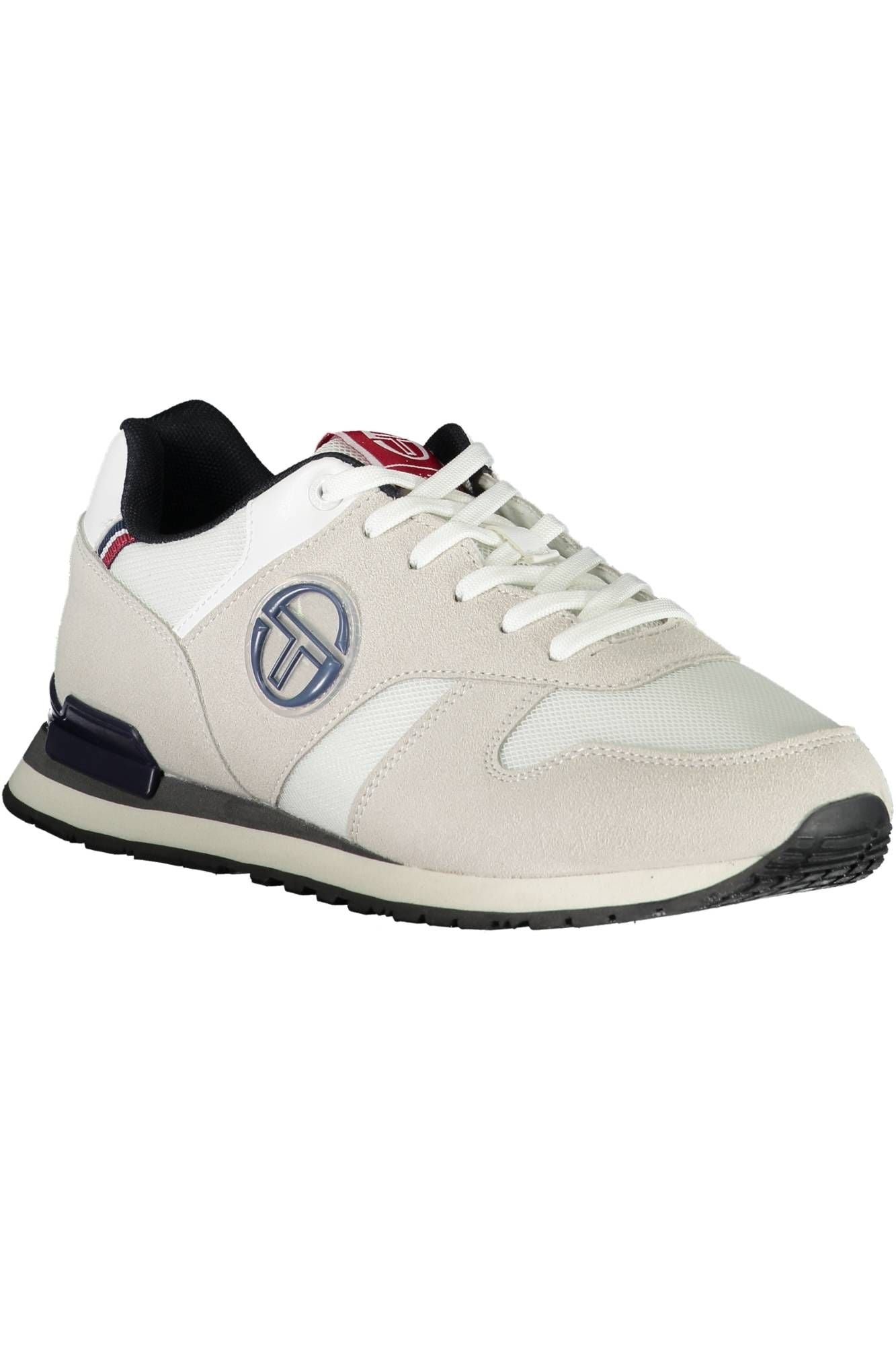 Sergio Tacchini Sleek White Lace-Up Sports Sneakers