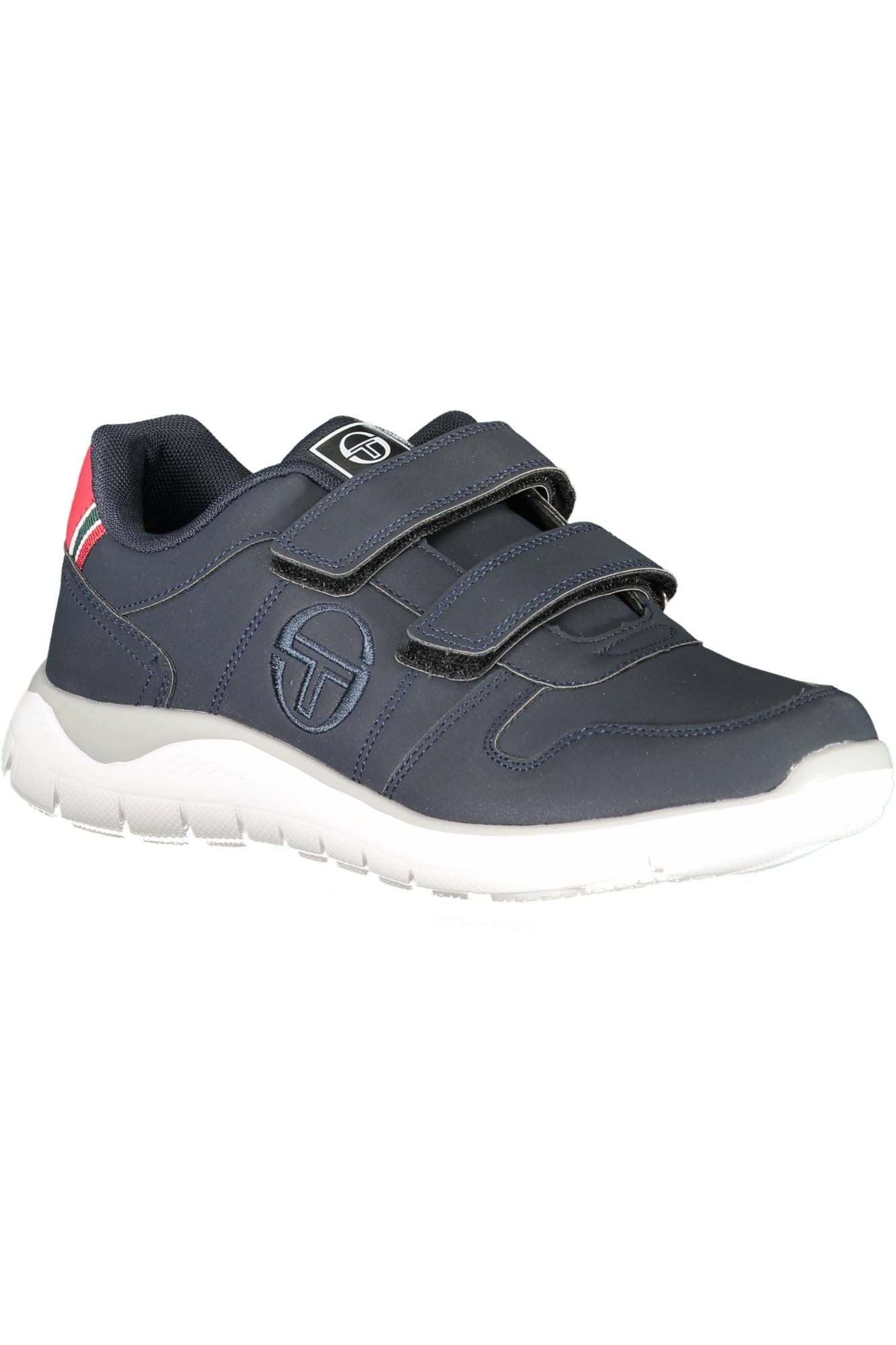 Sergio Tacchini Blue Contrast Detail Sports Sneakers with Strap