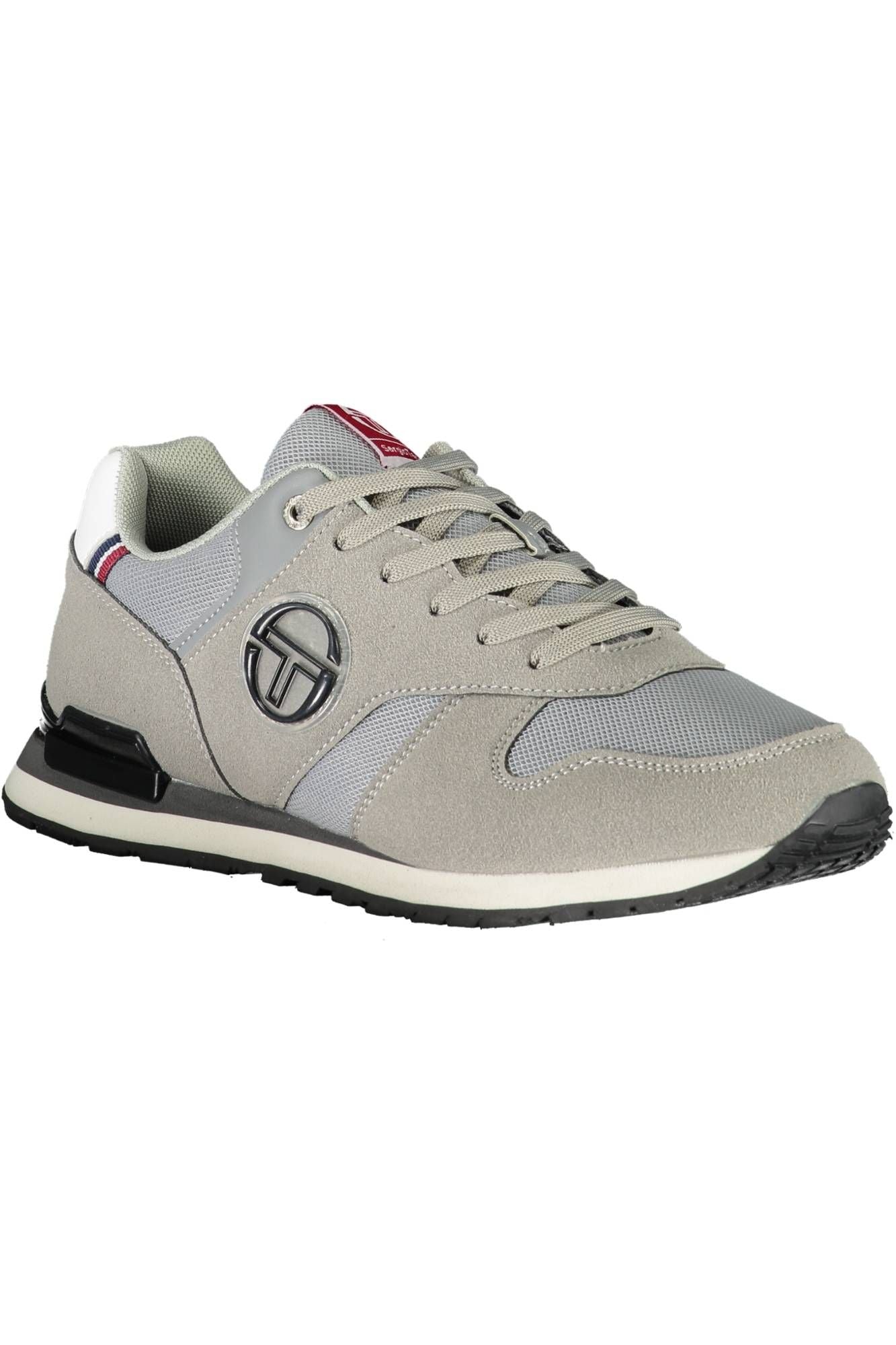 Sergio Tacchini Sleek Gray Sneakers with Contrasting Details