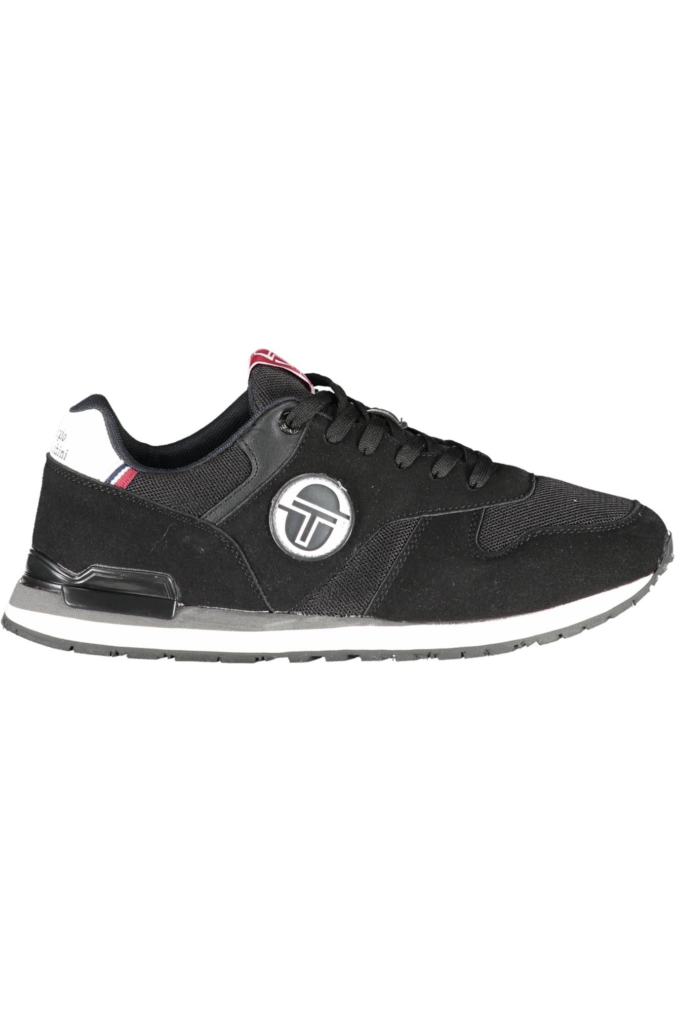 Sergio Tacchini Sleek Black Lace-Up Athletic Sneakers