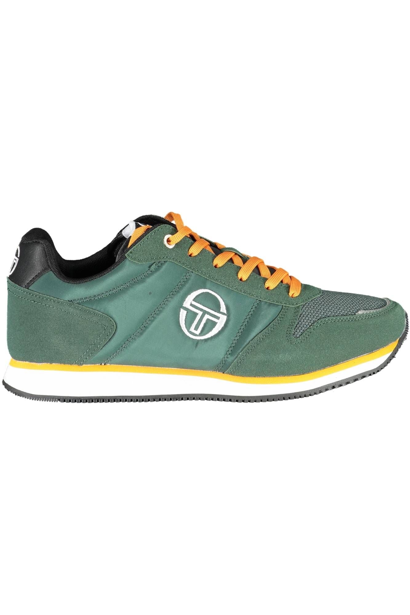 Sergio Tacchini Sleek Green Sneakers with Embroidered Detail