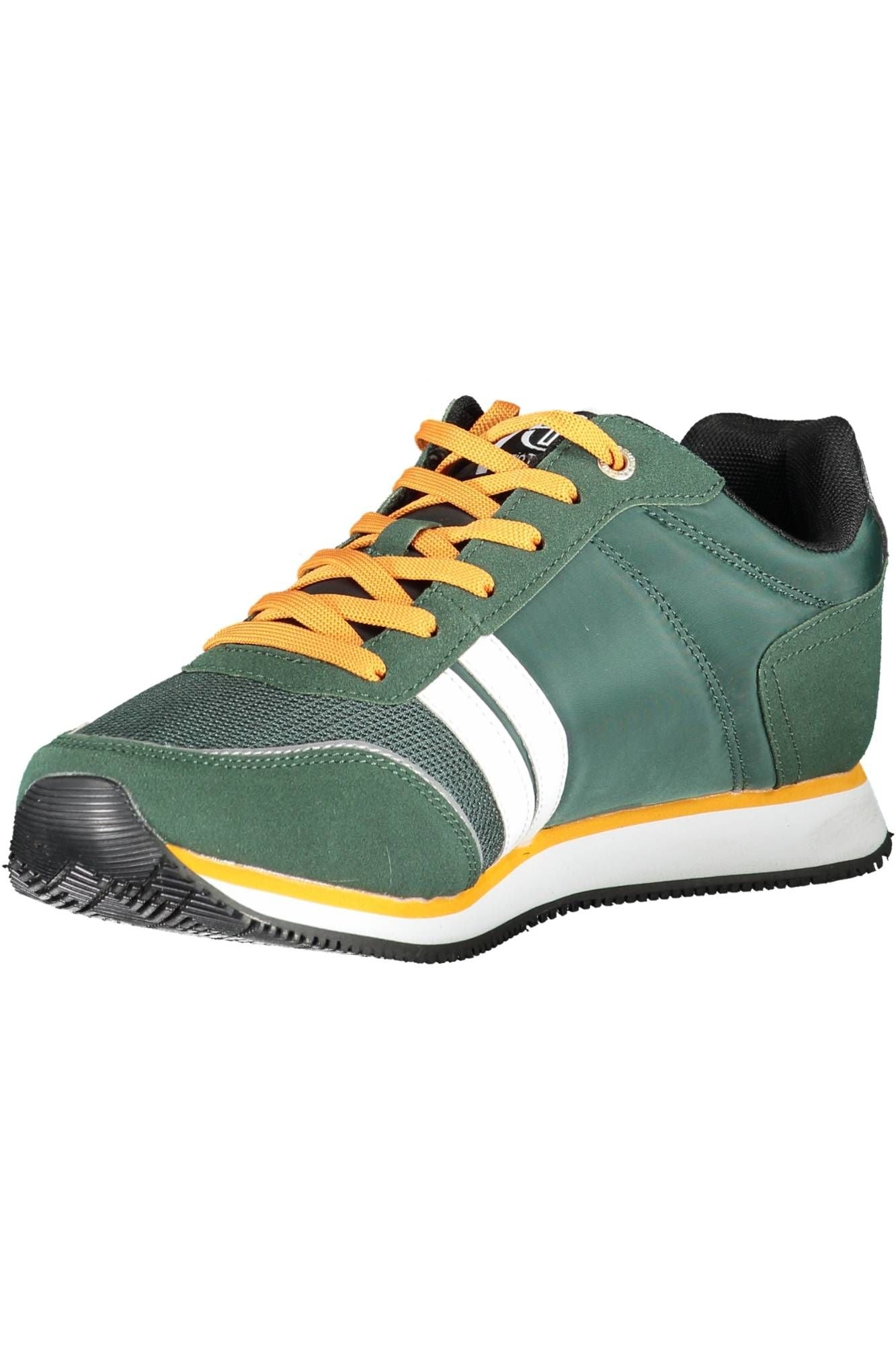 Sergio Tacchini Sleek Green Sneakers with Embroidered Detail