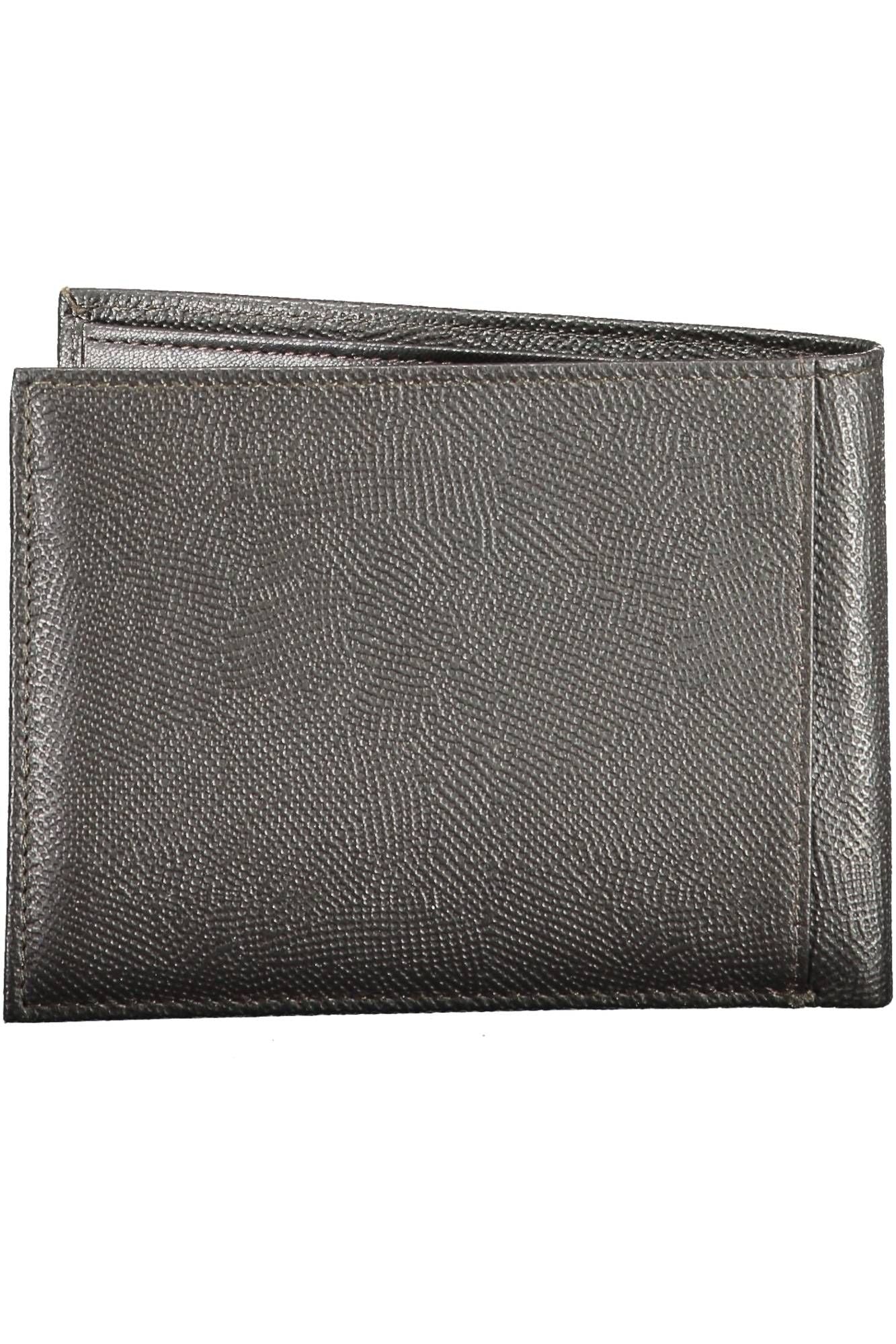 Sergio Tacchini Elegant Leather Bi-Fold Wallet in Rich Brown