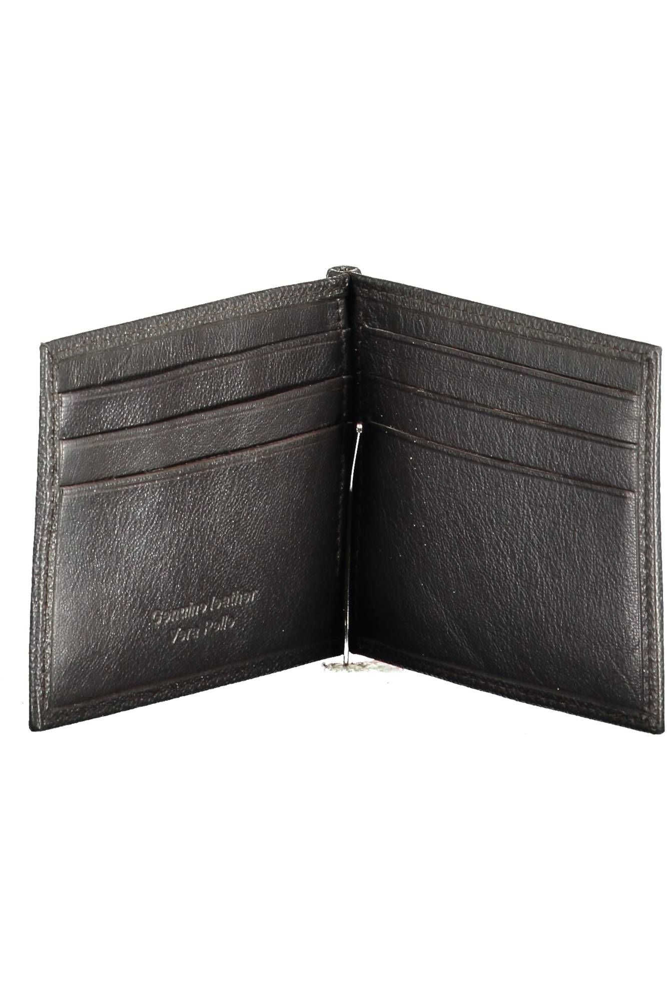 Sergio Tacchini Sleek Leather Money Clip Wallet