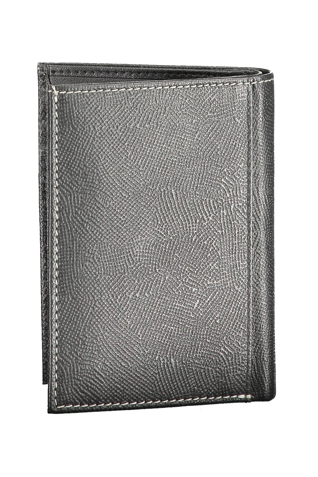 Sergio Tacchini Elegant Leather Bifold Wallet with Secure Coin Pouch