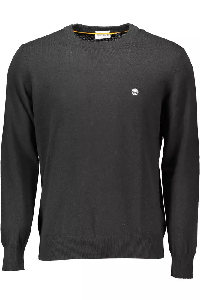 Timberland Elegant Black Wool-Blend Sweater for Men