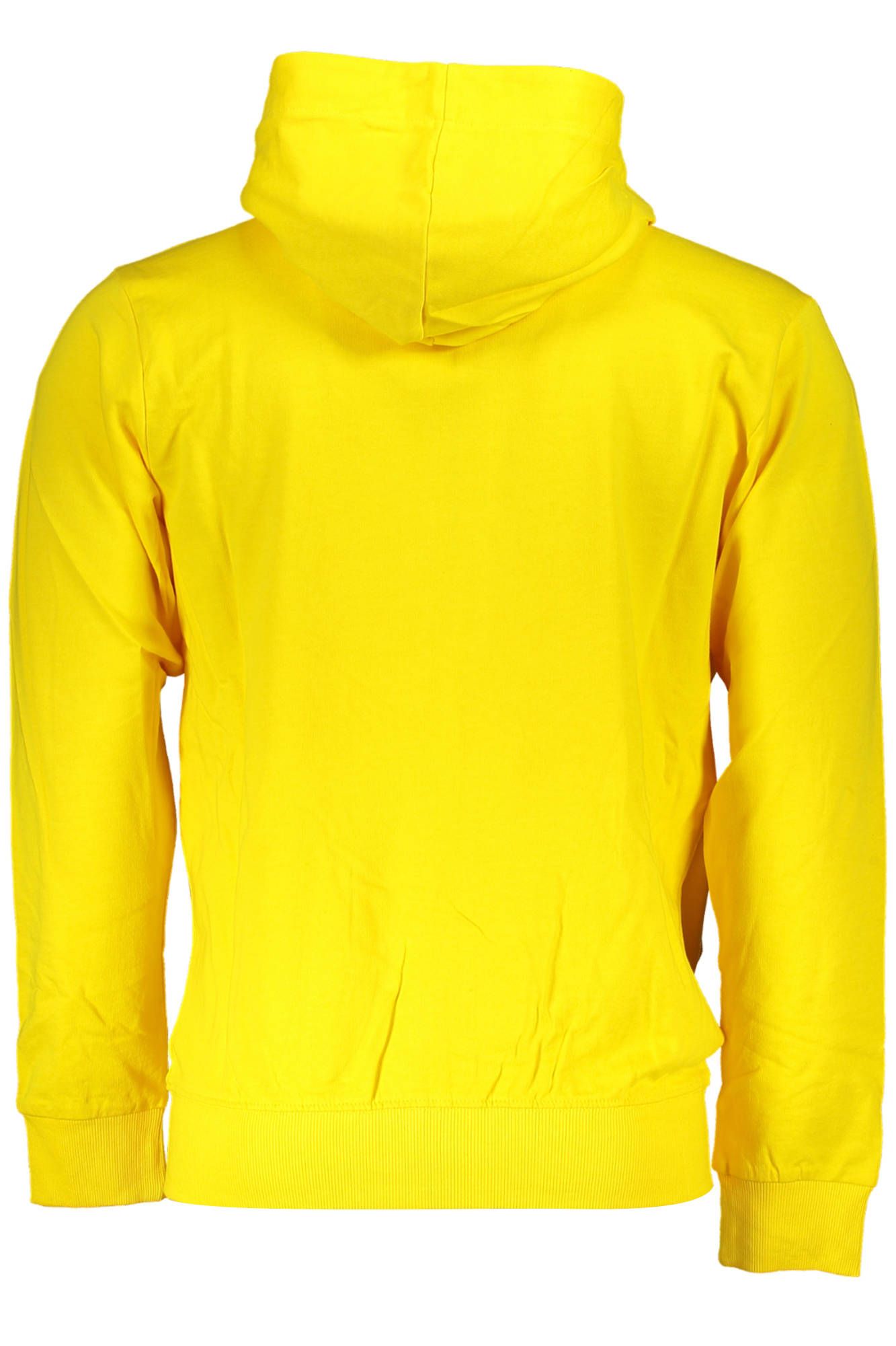 U.S. Grand Polo Sunburst Yellow Hooded Cotton Sweatshirt