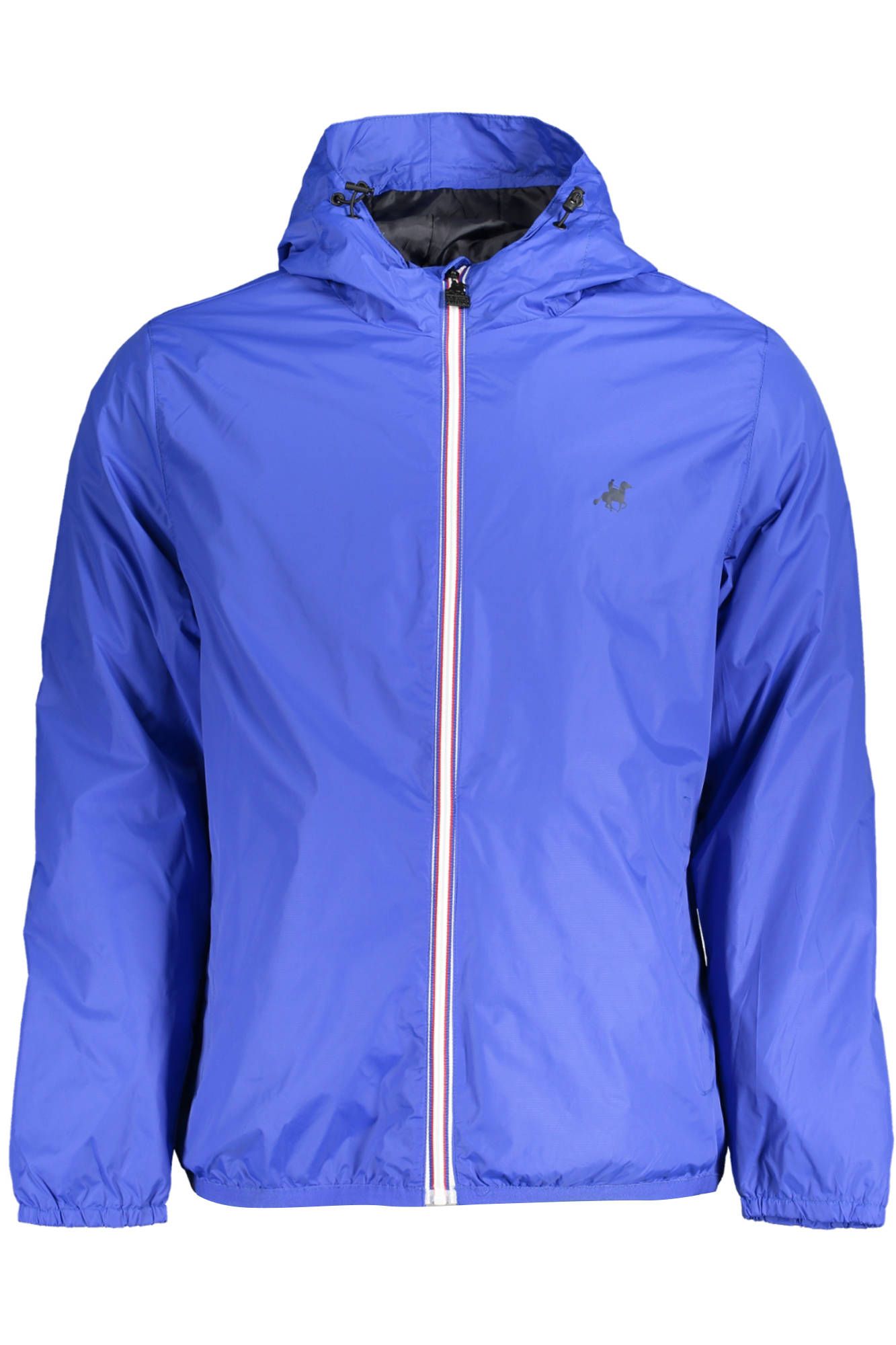 U.S. Grand Polo Chic Blue Hooded Waterproof Jacket