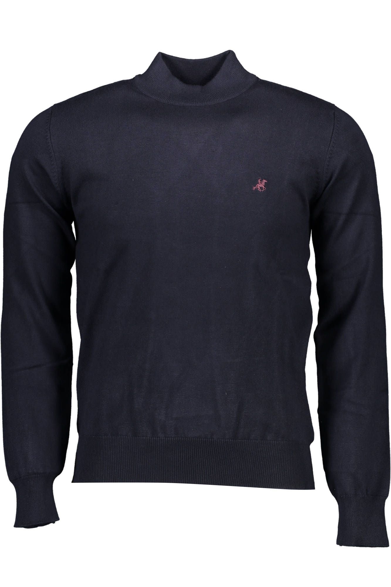 U.S. Grand Polo Elegant Turtleneck Sweater with Embroidered Logo