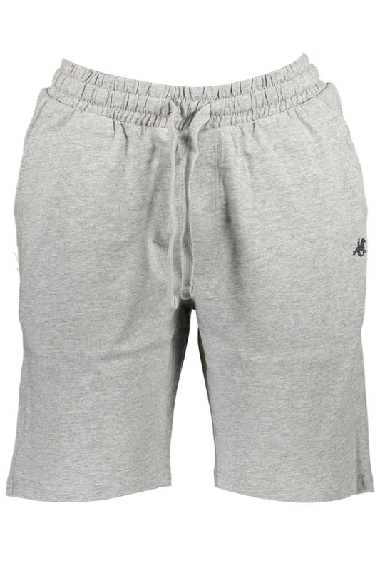 U.S. Grand Polo Sophisticated Gray Cotton Sporty Shorts