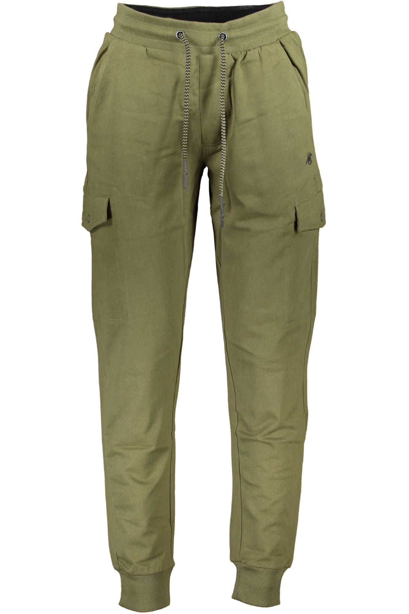 U.S. Grand Polo Elegant Sporty Green Cotton Trousers