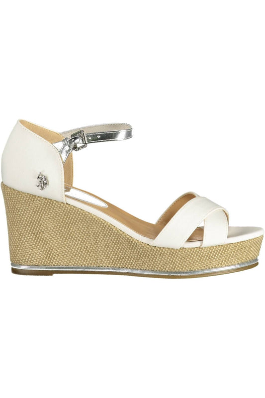 U.S. POLO ASSN. Chic Ankle Strap Wedge Sandals