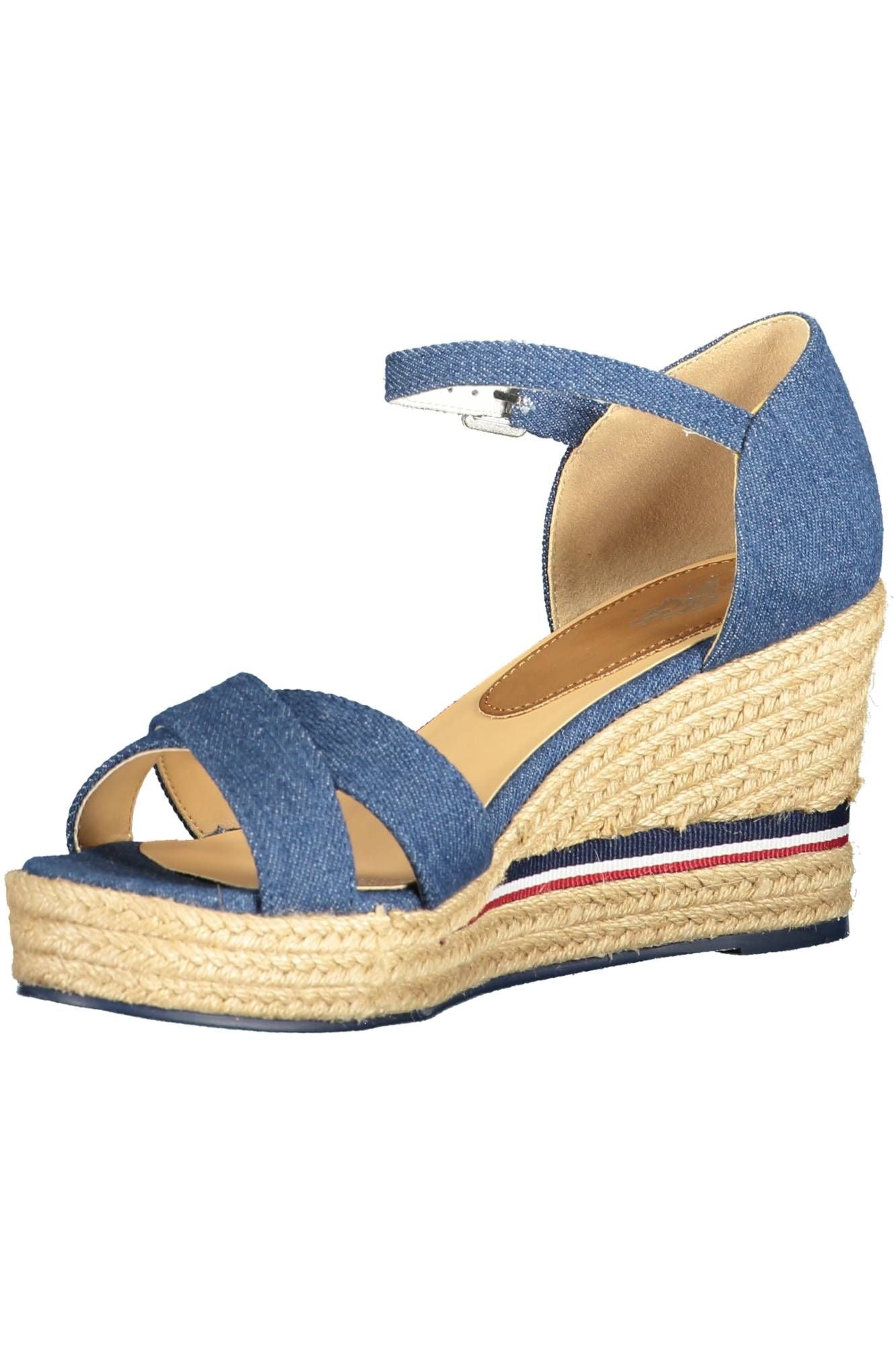 U.S. POLO ASSN. Chic Ankle Strap Wedge Sandals