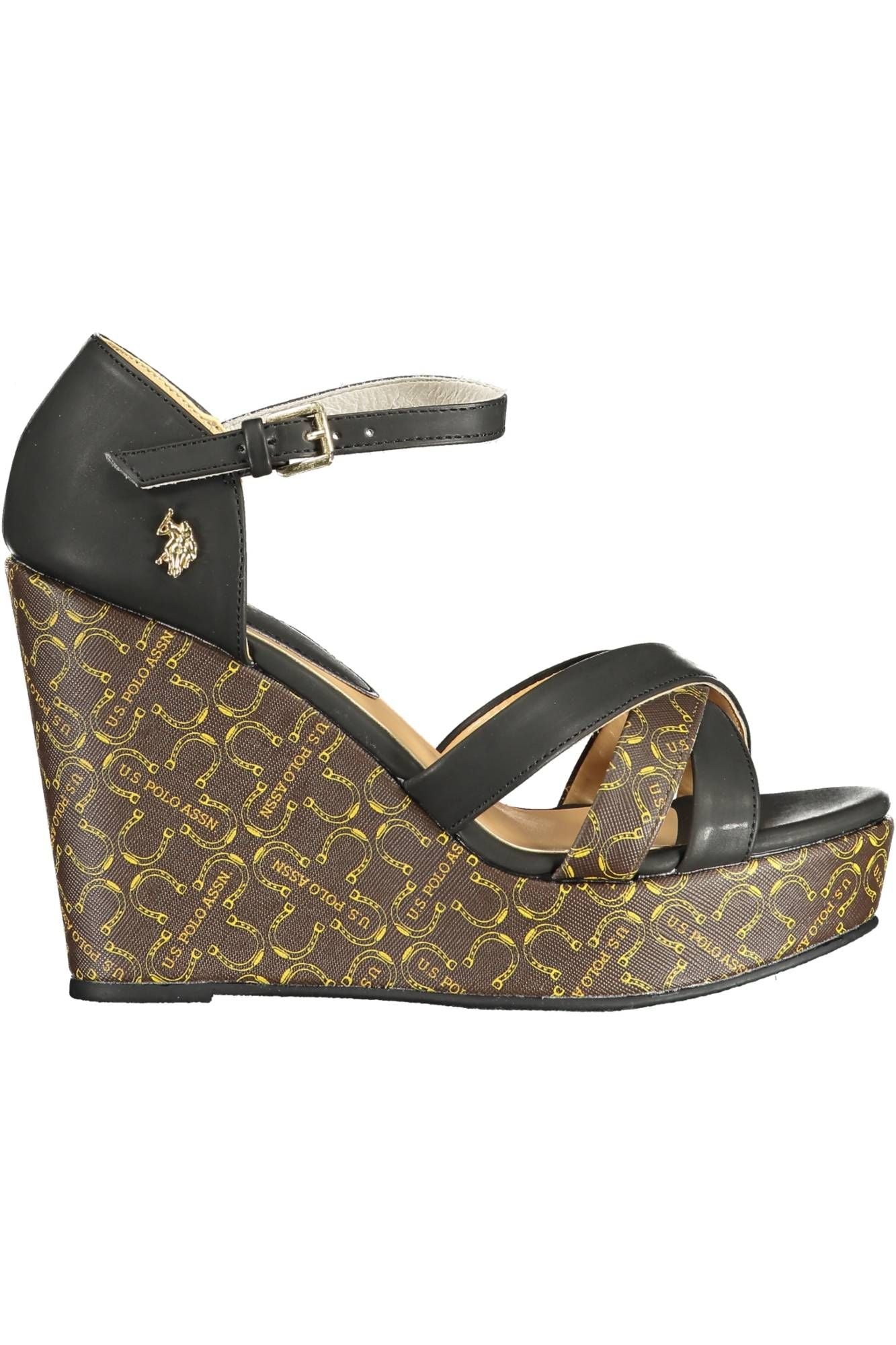 U.S. POLO ASSN. Chic Ankle-Strap Wedge Sandals