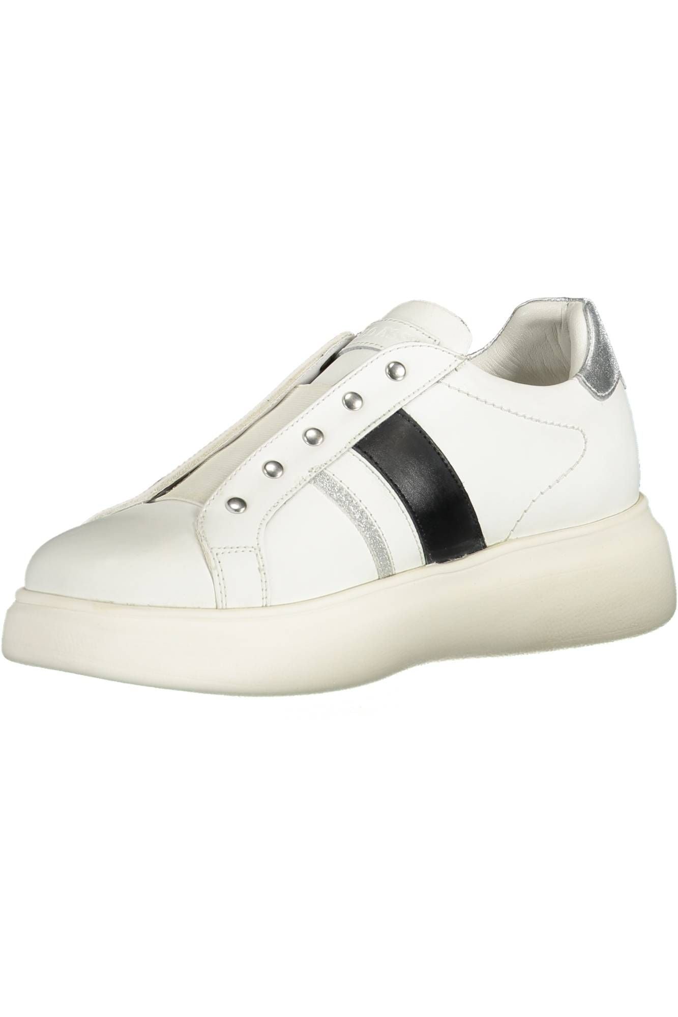 U.S. POLO ASSN. Chic White Sporty Sneakers with Contrasting Accents