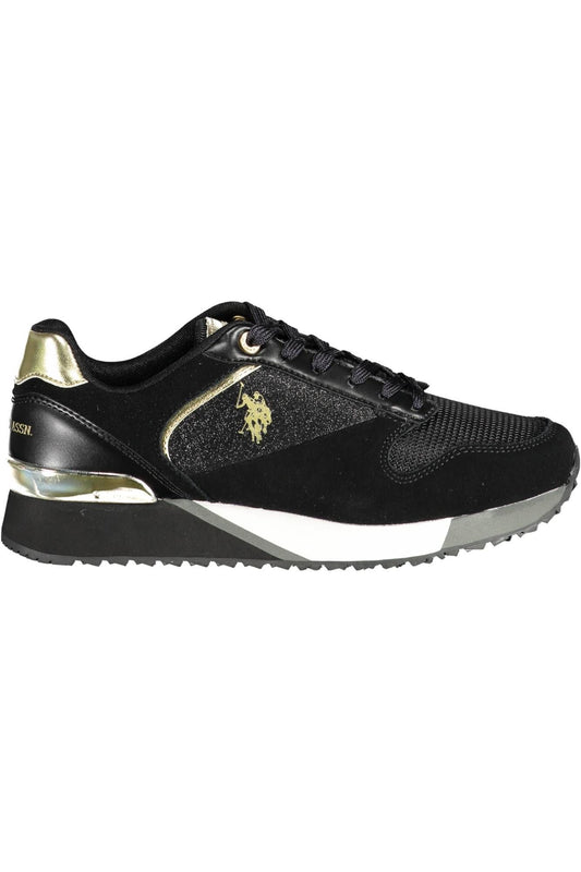 U.S. POLO ASSN. Chic Contrast Lace-up Sneakers with Memory Sole