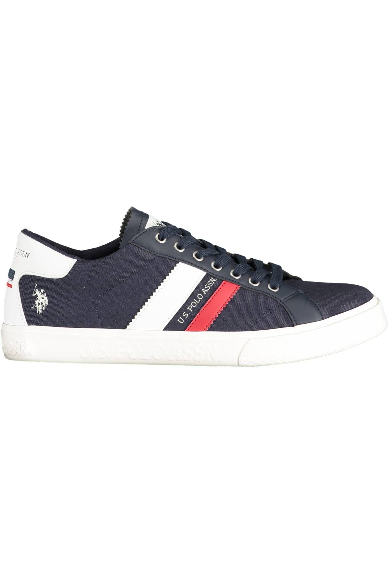 U.S. POLO ASSN. Elegant Blue Lace-Up Sport Sneakers