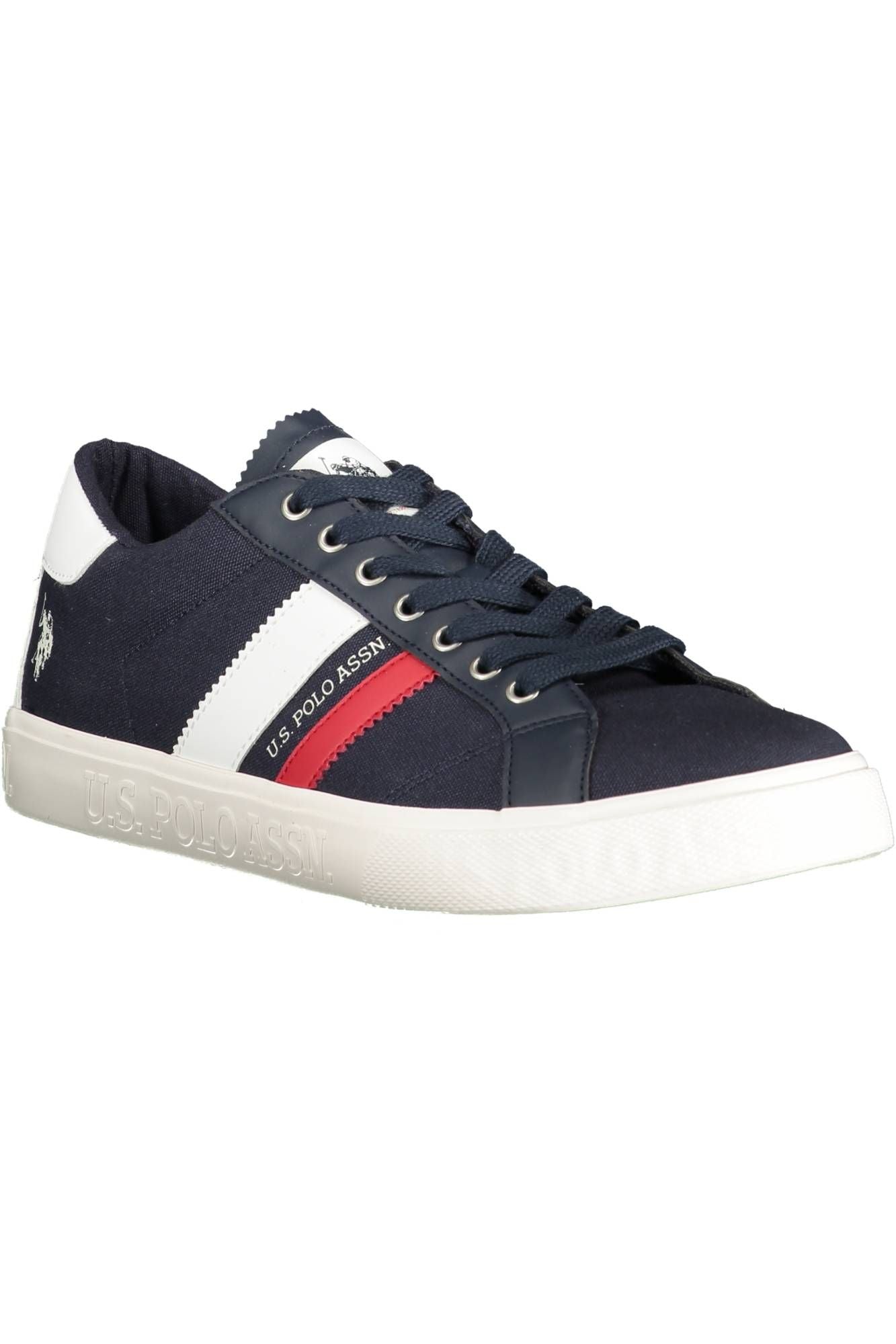 U.S. POLO ASSN. Elegant Blue Lace-Up Sport Sneakers