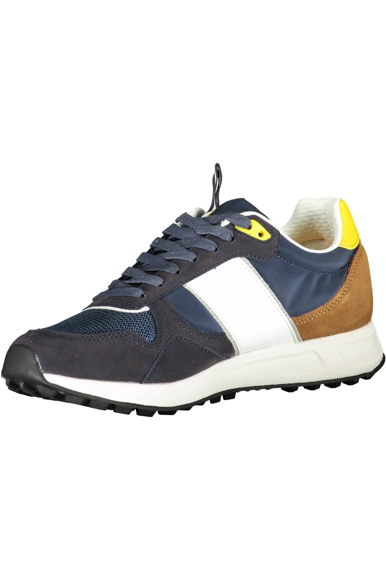 U.S. POLO ASSN. Elegant Blue Lace-Up Sports Sneakers