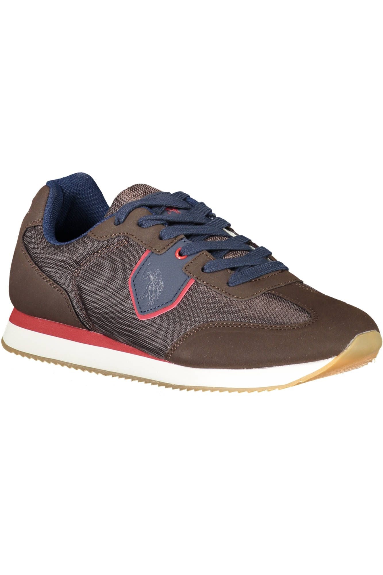 U.S. POLO ASSN. Elegant Brown Lace-up Sneakers