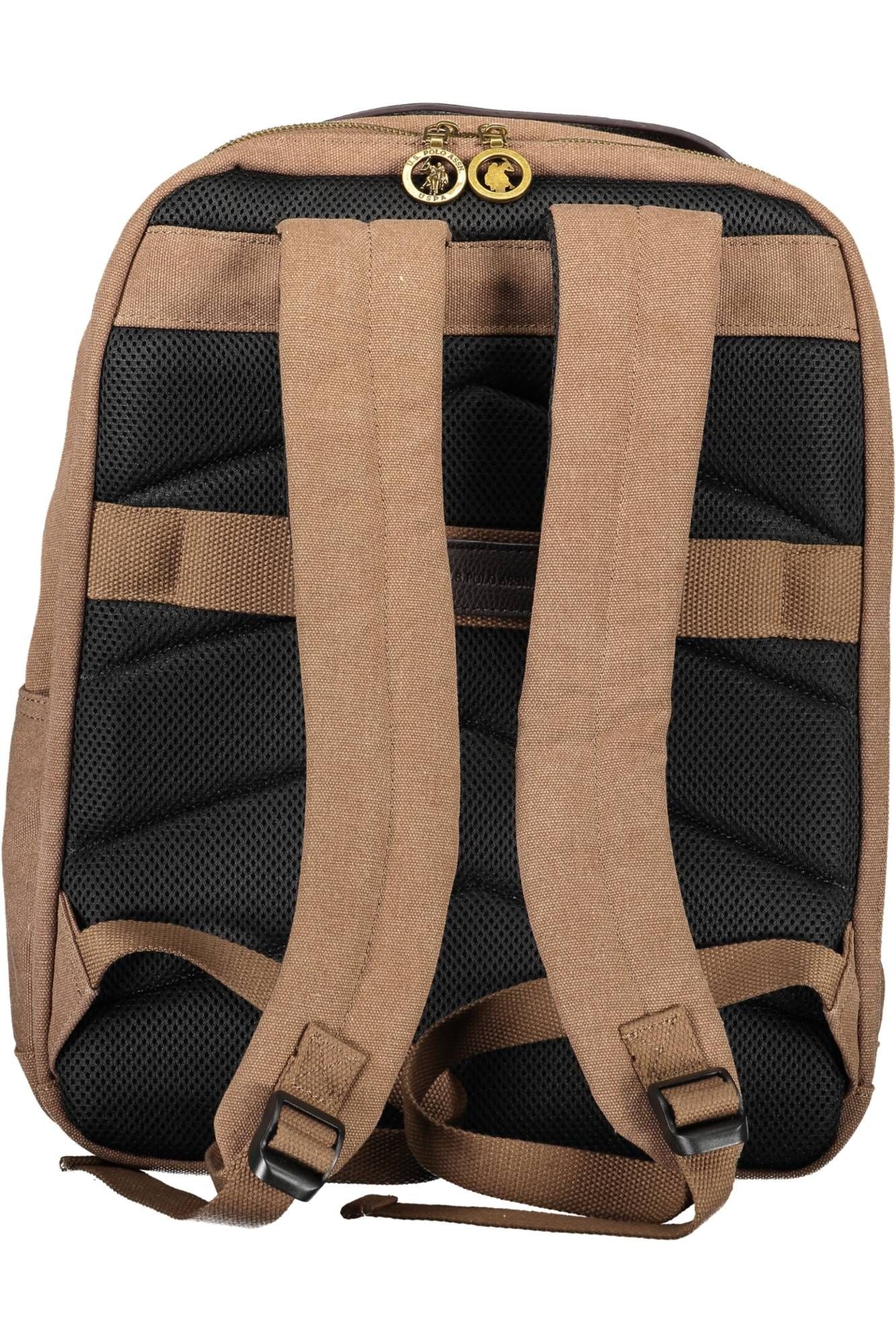 U.S. POLO ASSN. Elegant Brown Backpack with Ample Storage