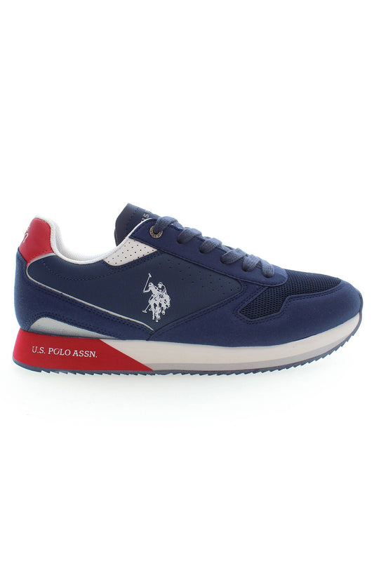 U.S. POLO ASSN. Blue Casual Sneakers with Contrasting Logo