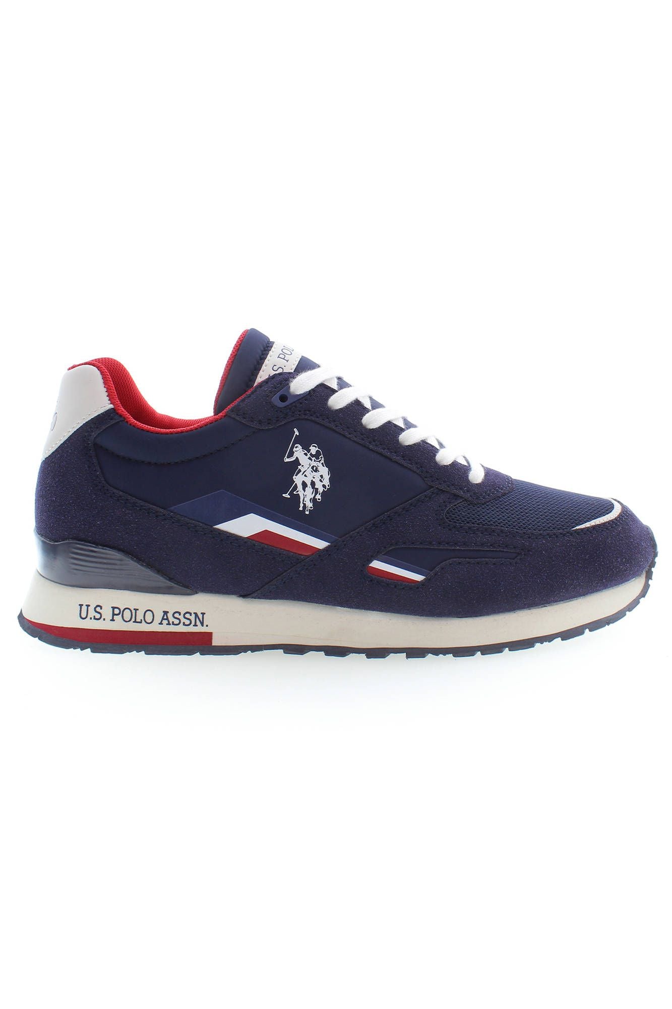 U.S. POLO ASSN. Sleek Blue Sneakers with Contrasting Details