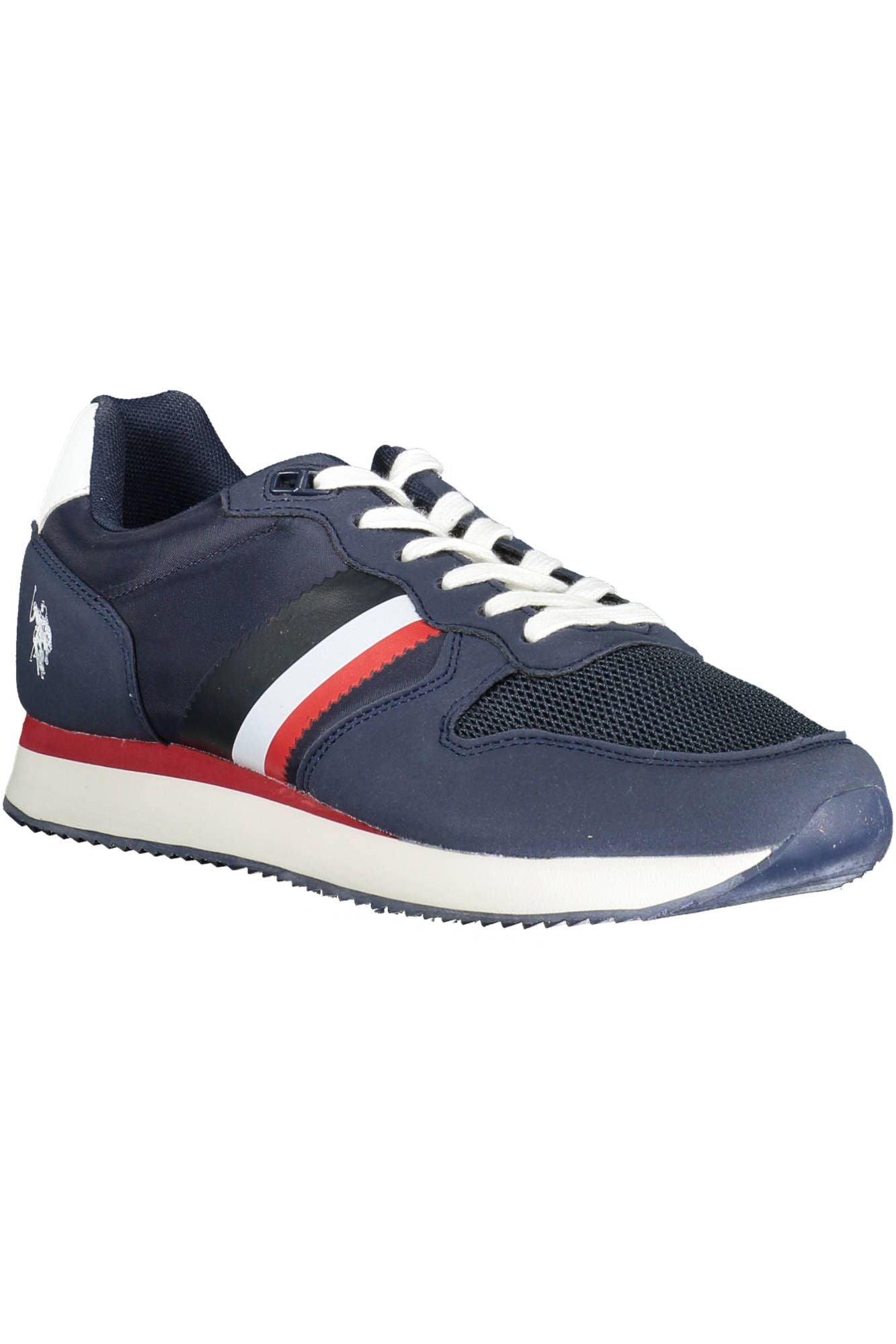 U.S. POLO ASSN. Timeless Blue Sports Sneakers with Contrasting Details