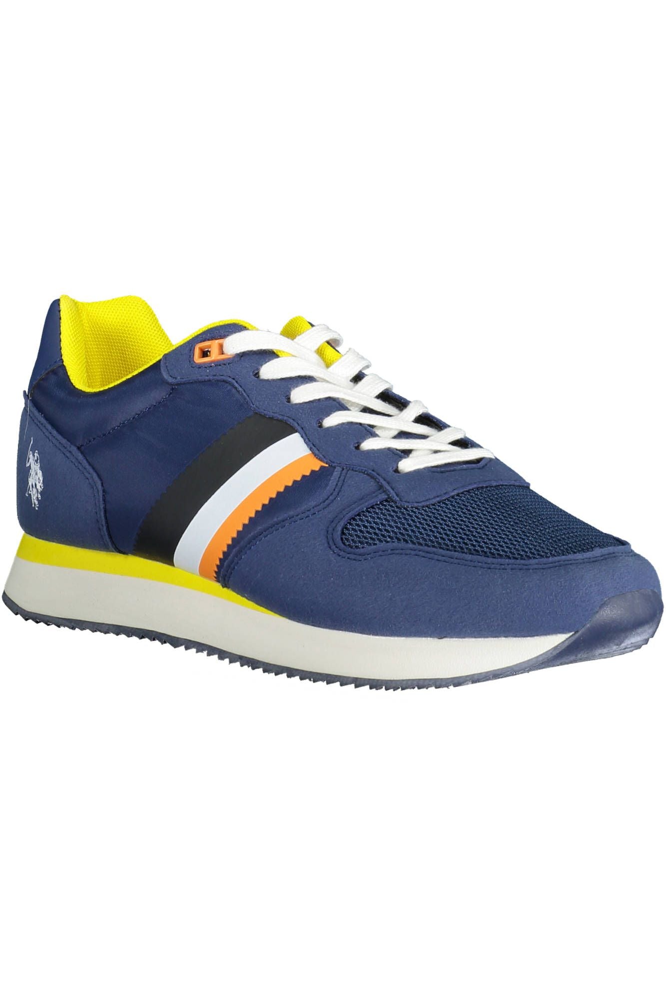 U.S. POLO ASSN. Chic Blue Contrast Lace-up Sneakers