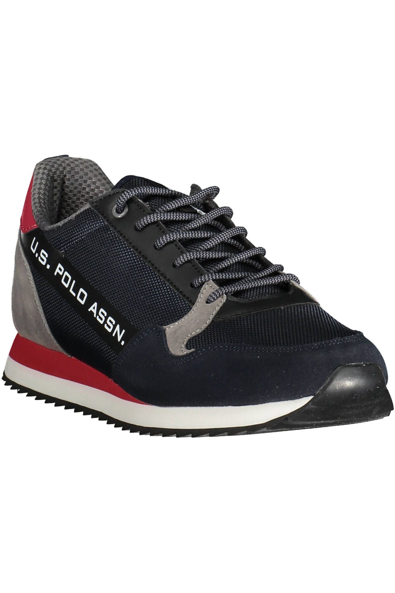 U.S. POLO ASSN. Sleek Blue Lace-Up Sports Sneakers