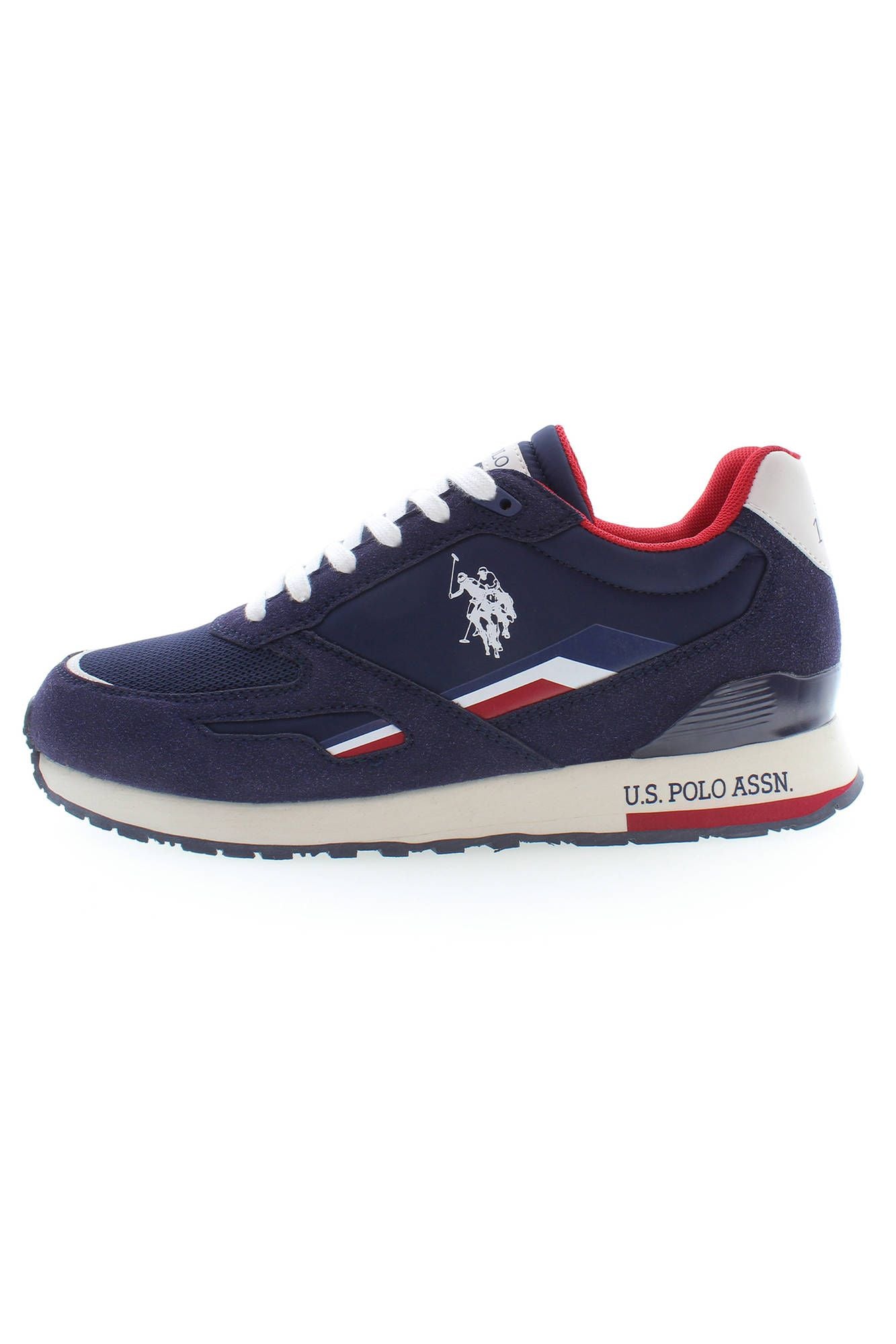 U.S. POLO ASSN. Sleek Blue Sneakers with Contrasting Details