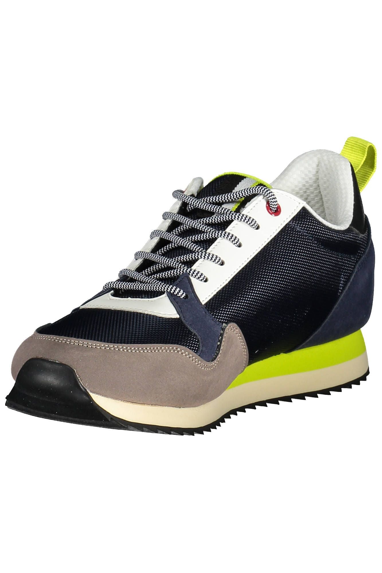 U.S. POLO ASSN. Chic Blue Lace-Up Sport Sneakers with Logo Detail