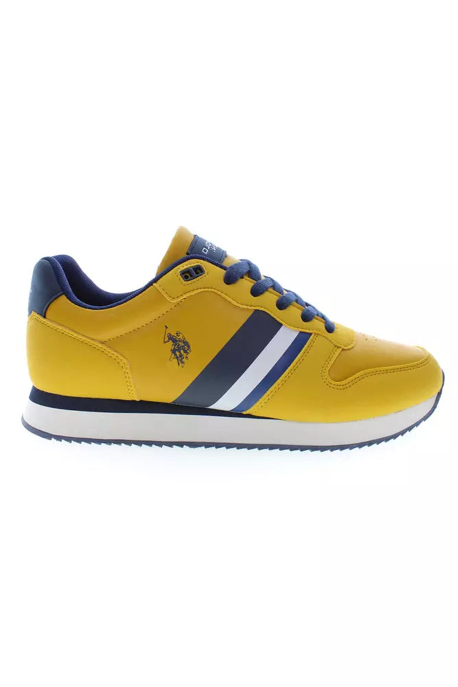 U.S. POLO ASSN. Radiant Yellow Lace-Up Sneakers