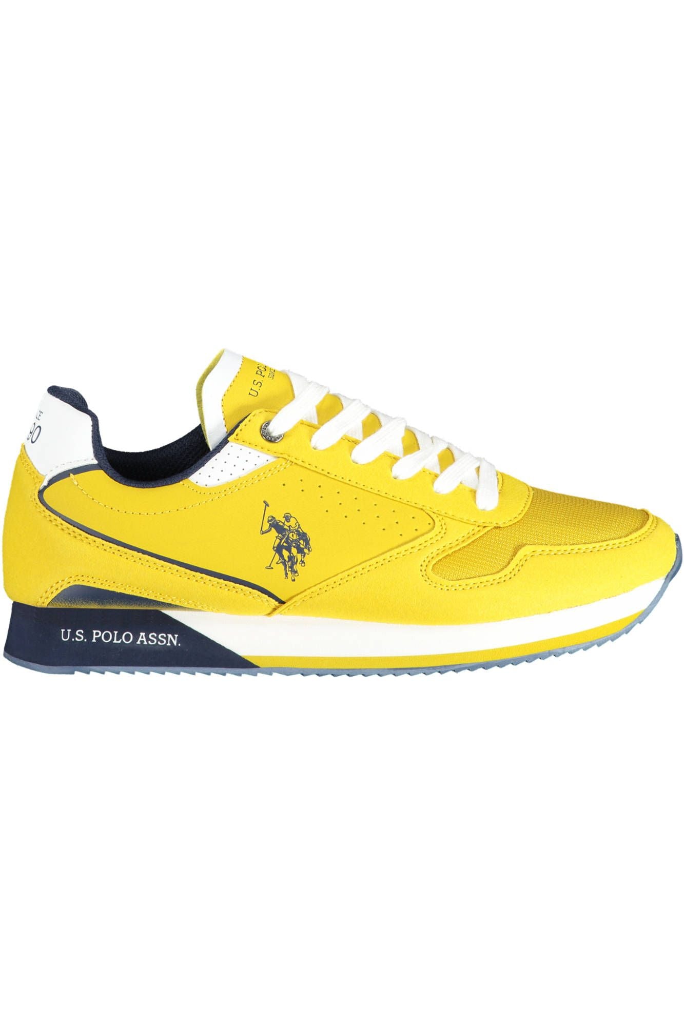 U.S. POLO ASSN. Bold Yellow Laced Sports Sneaker