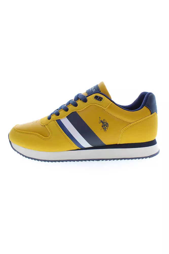 U.S. POLO ASSN. Radiant Yellow Lace-Up Sneakers