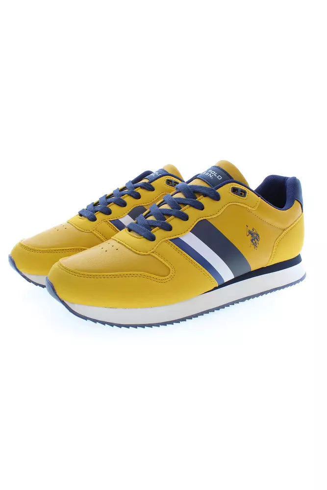 U.S. POLO ASSN. Radiant Yellow Lace-Up Sneakers