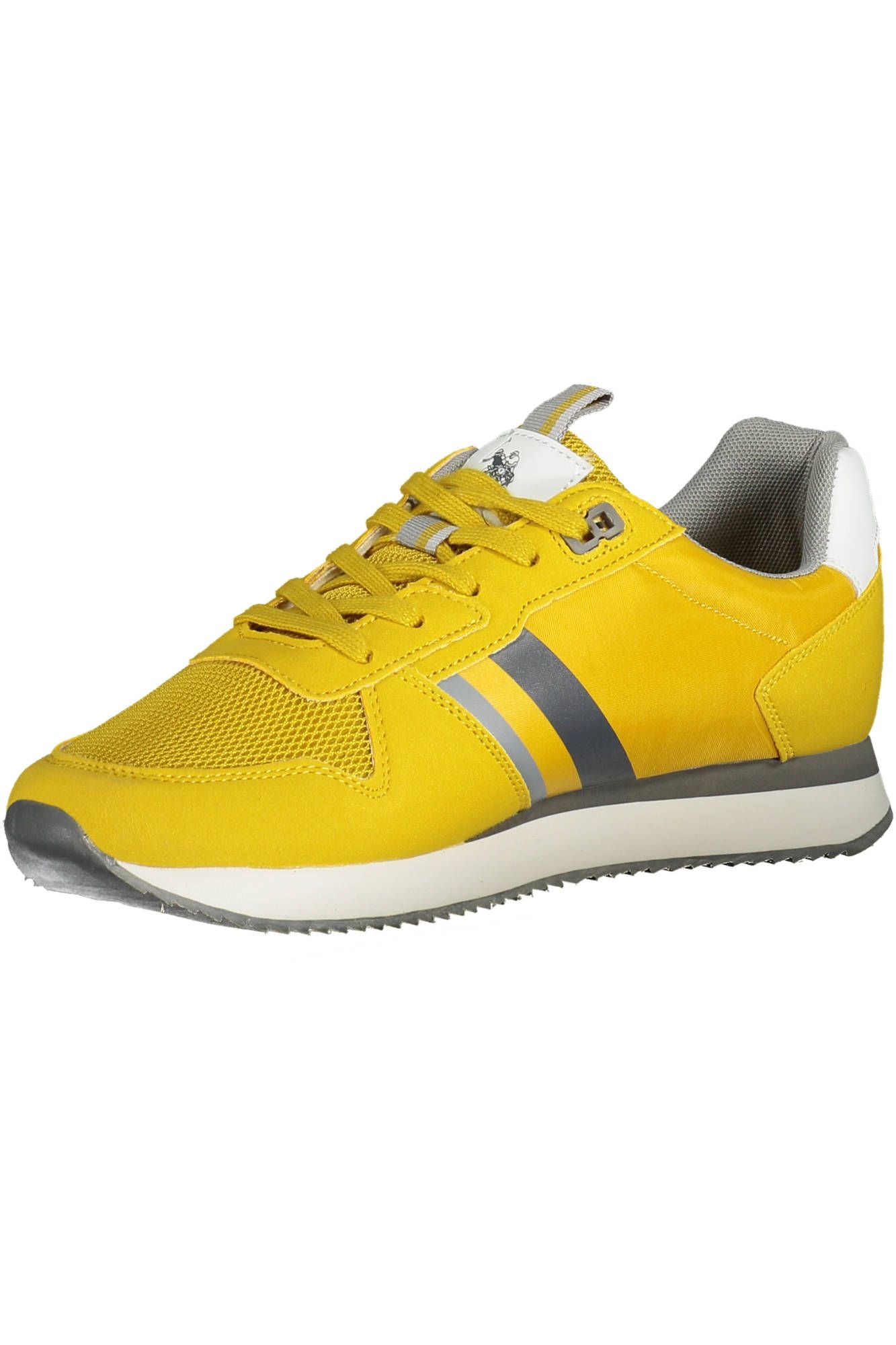 U.S. POLO ASSN. Radiant Yellow Sports Sneakers with Contrasting Details