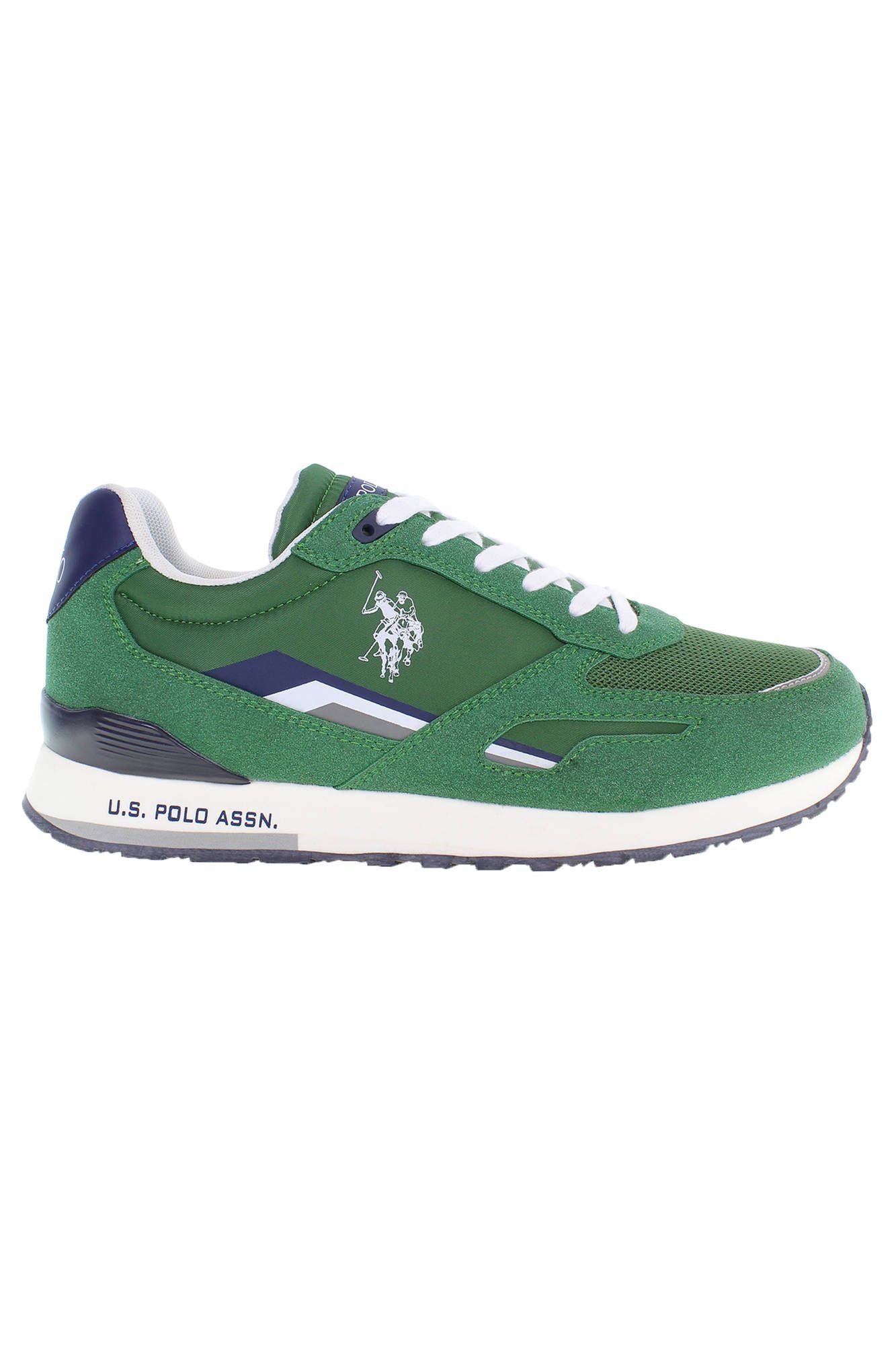 U.S. POLO ASSN. Classic Green Lace-Up Sports Sneakers