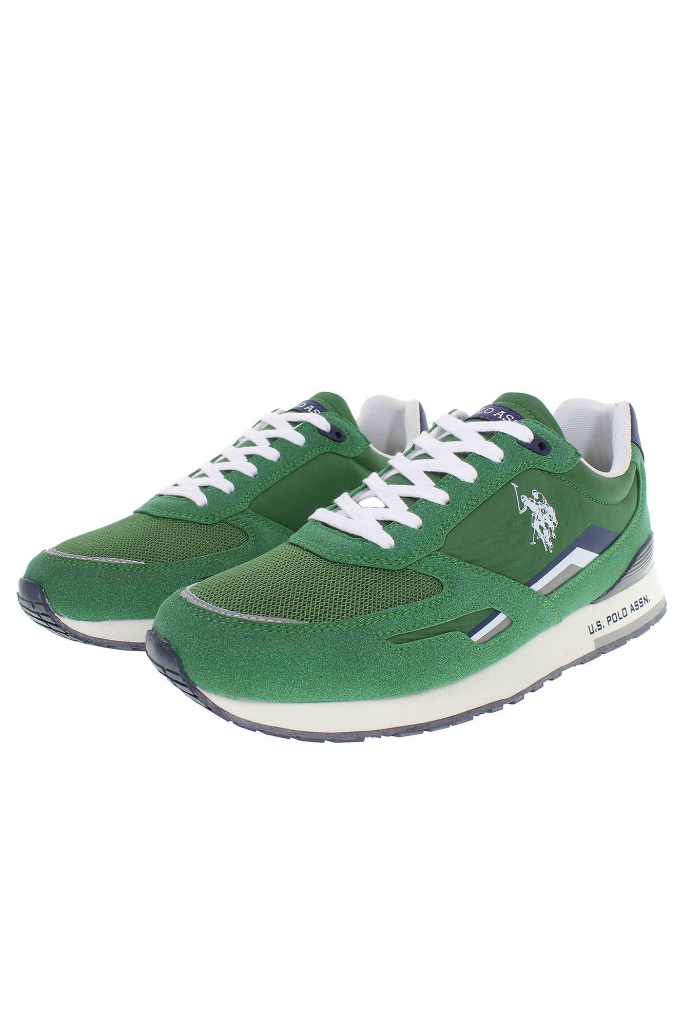 U.S. POLO ASSN. Classic Green Lace-Up Sports Sneakers