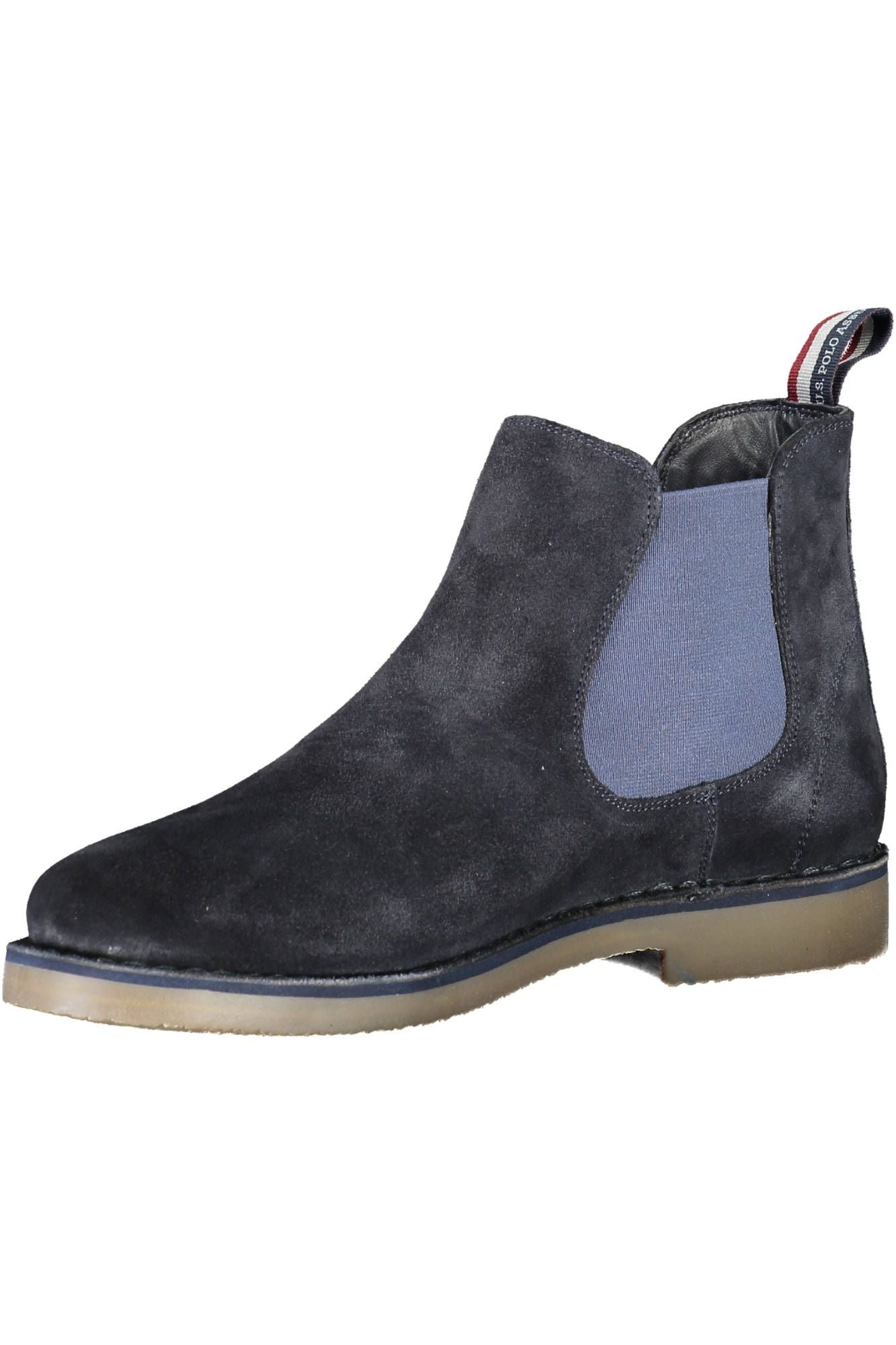 U.S. POLO ASSN. Chic Blue Ankle Boots with Logo Detail