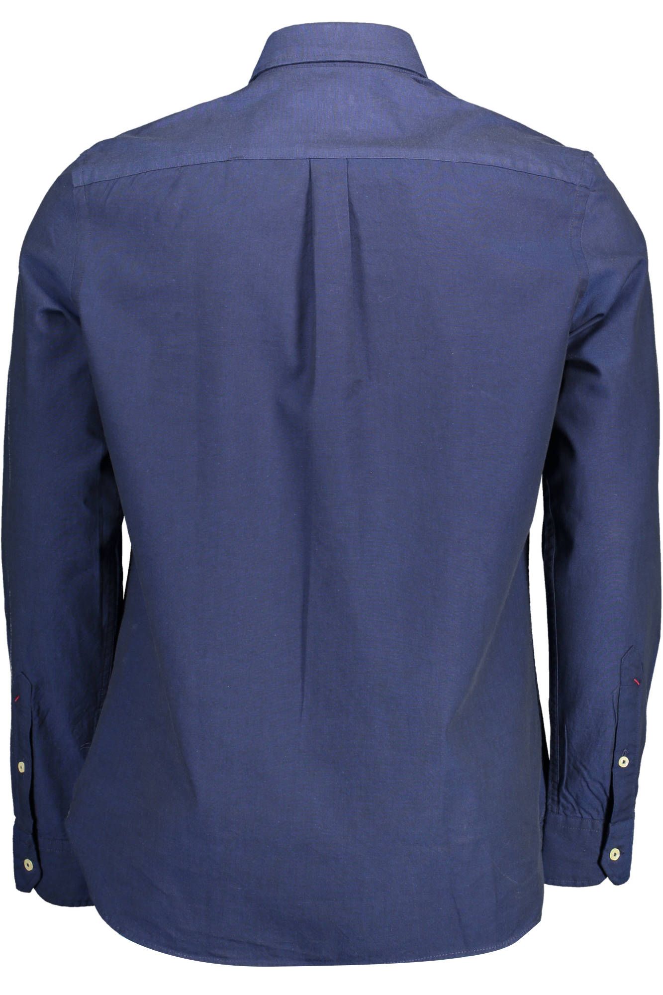 U.S. POLO ASSN. Elegant Blue Long-Sleeved Men's Shirt