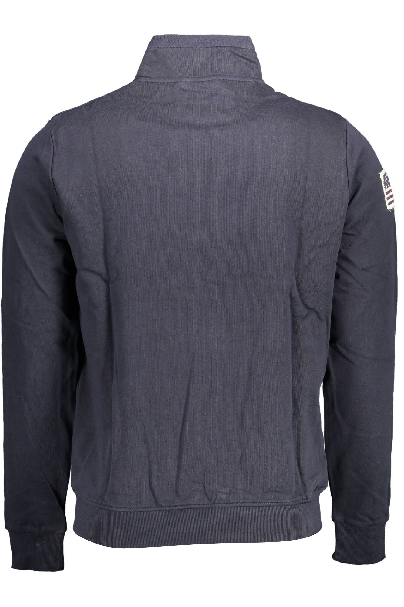 U.S. POLO ASSN. Chic Blue Embroidered Zip Sweatshirt